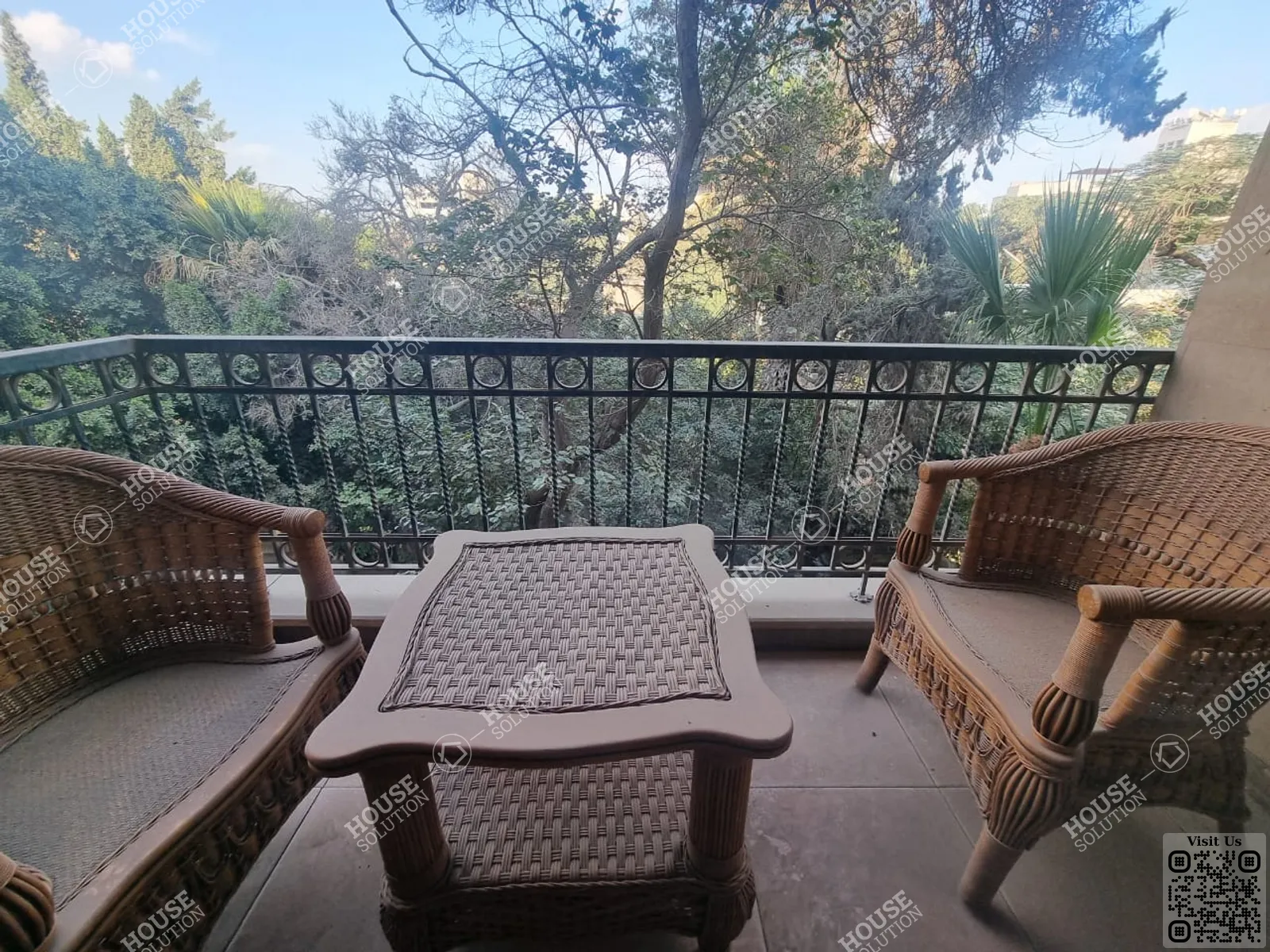 BALCONY  @ Apartments For Rent In Maadi Maadi Sarayat Area: 265 m² consists of 4 Bedrooms 4 Bathrooms Semi furnished 5 stars #5770-2