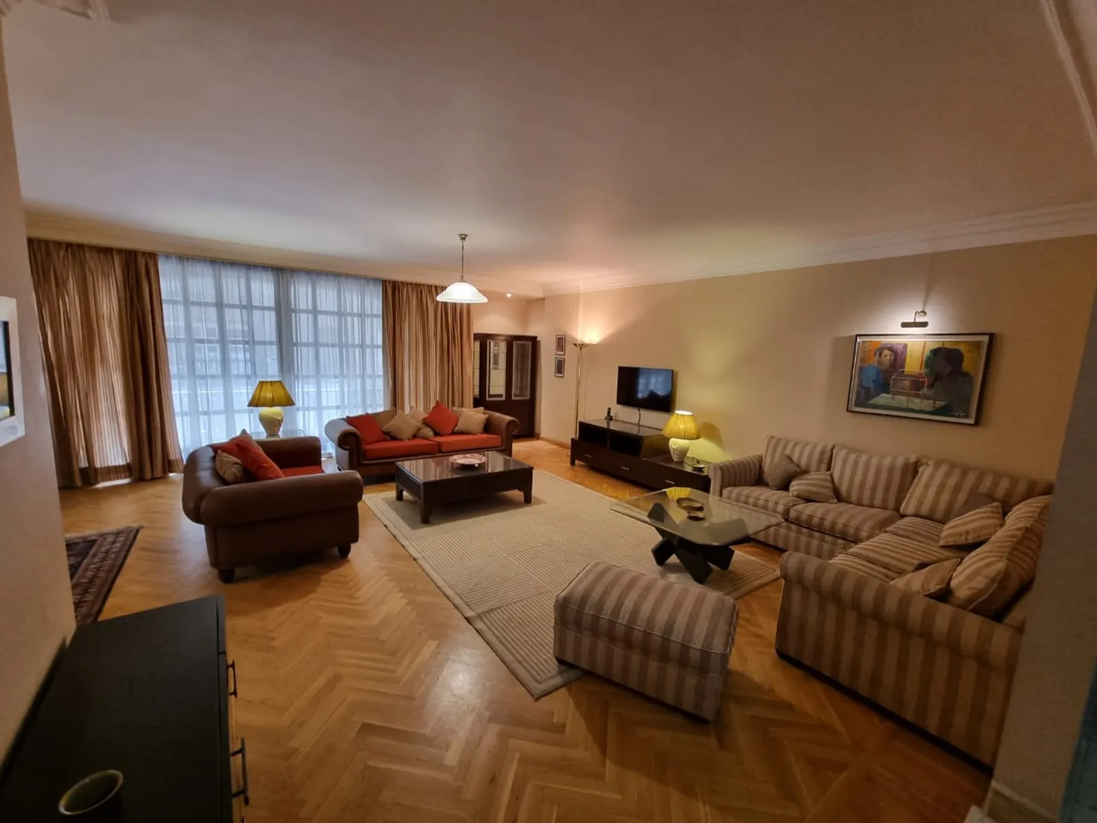 Apartments For Sale In Maadi Maadi Sarayat Area: 240 m² consists of 3 Bedrooms 3 Bathrooms Furnished 5 stars #5771