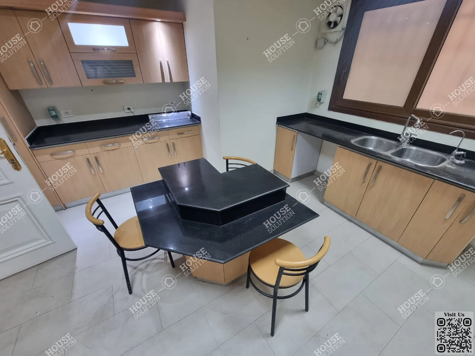 KITCHEN @ Apartments For Rent In Maadi Maadi Sarayat Area: 265 m² consists of 4 Bedrooms 4 Bathrooms Modern furnished 5 stars #5772-1