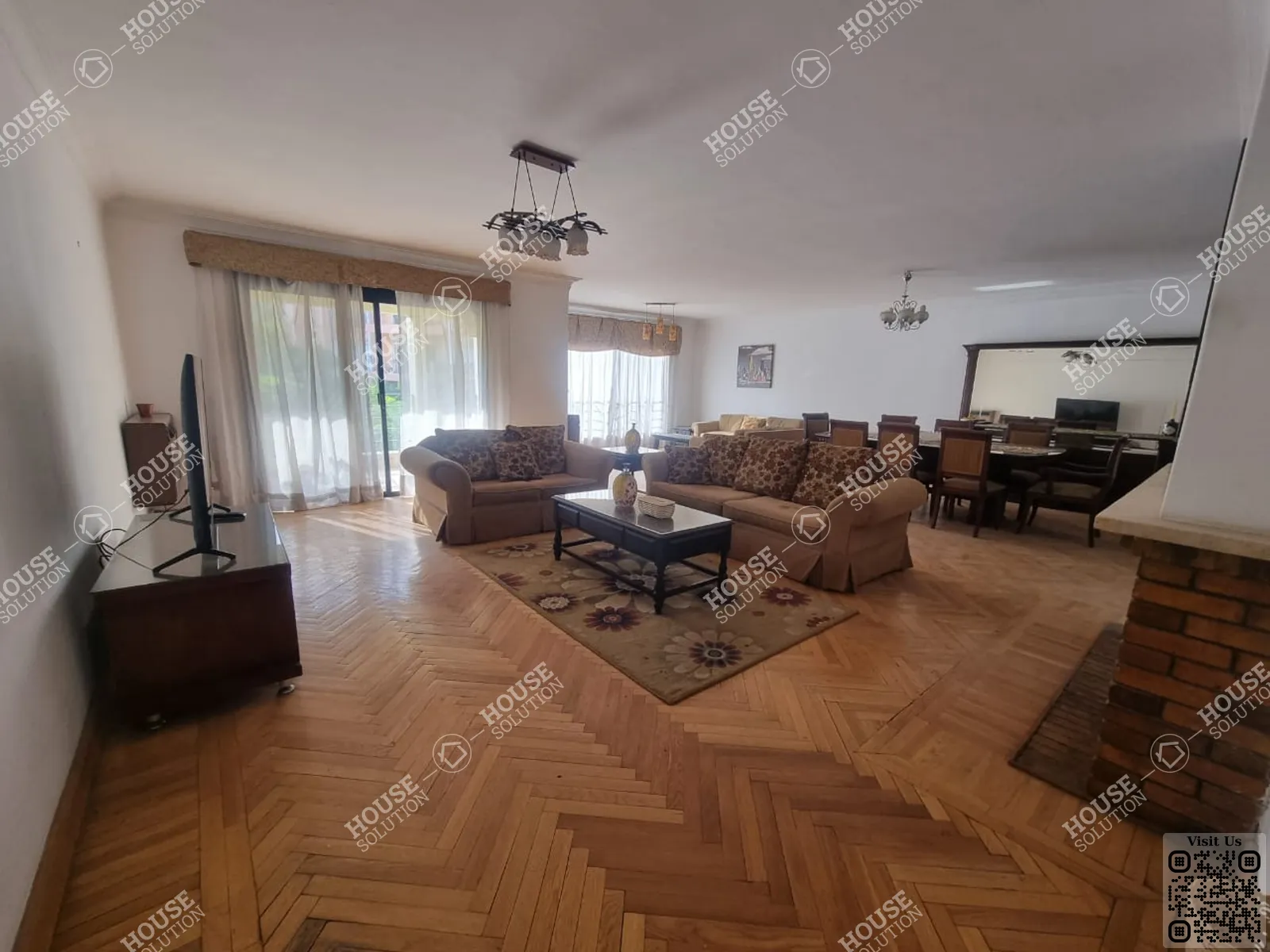 RECEPTION  @ Apartments For Rent In Maadi Maadi Sarayat Area: 220 m² consists of 3 Bedrooms 3 Bathrooms Furnished 5 stars #5773-0