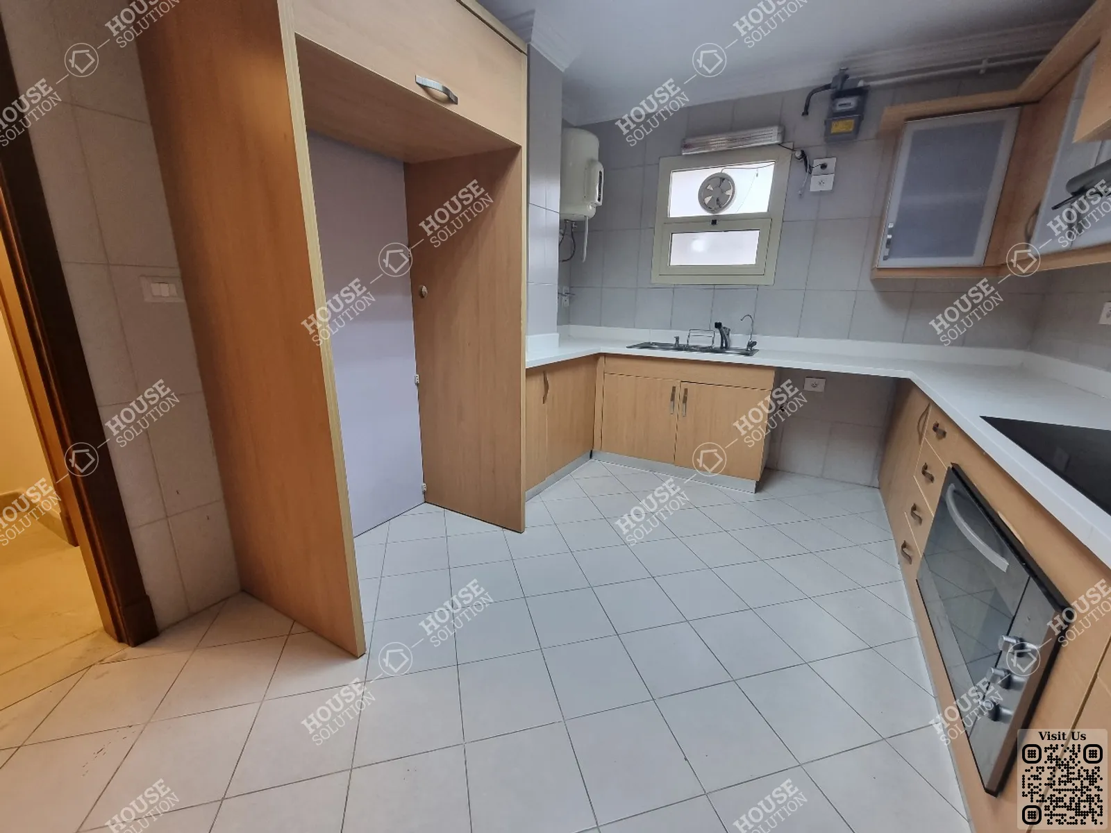 KITCHEN @ Apartments For Rent In Maadi Maadi Sarayat Area: 285 m² consists of 4 Bedrooms 4 Bathrooms Semi furnished 5 stars #5775-2