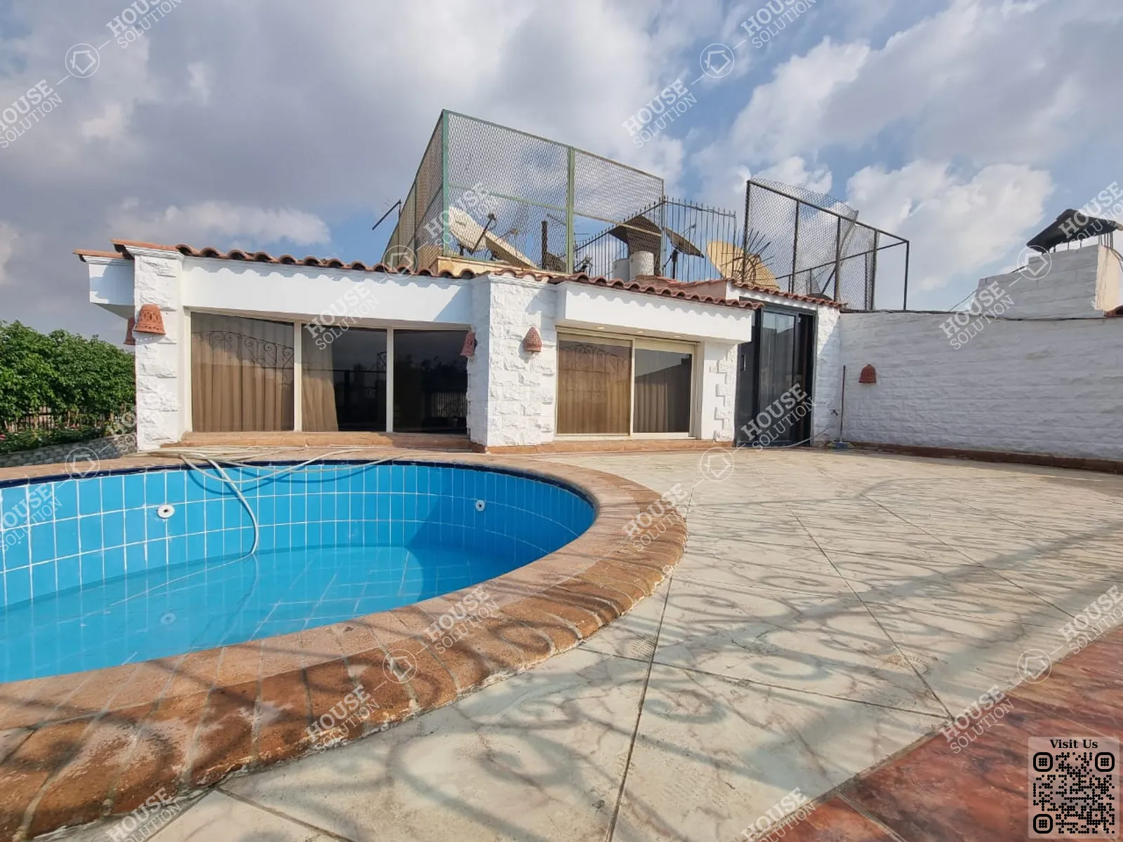 PRIVATE SWIMMING POOL  @ Penthouses For Rent In Maadi Maadi Sarayat Area: 475 m² consists of 4 Bedrooms 4 Bathrooms Modern furnished 5 stars #5783-0