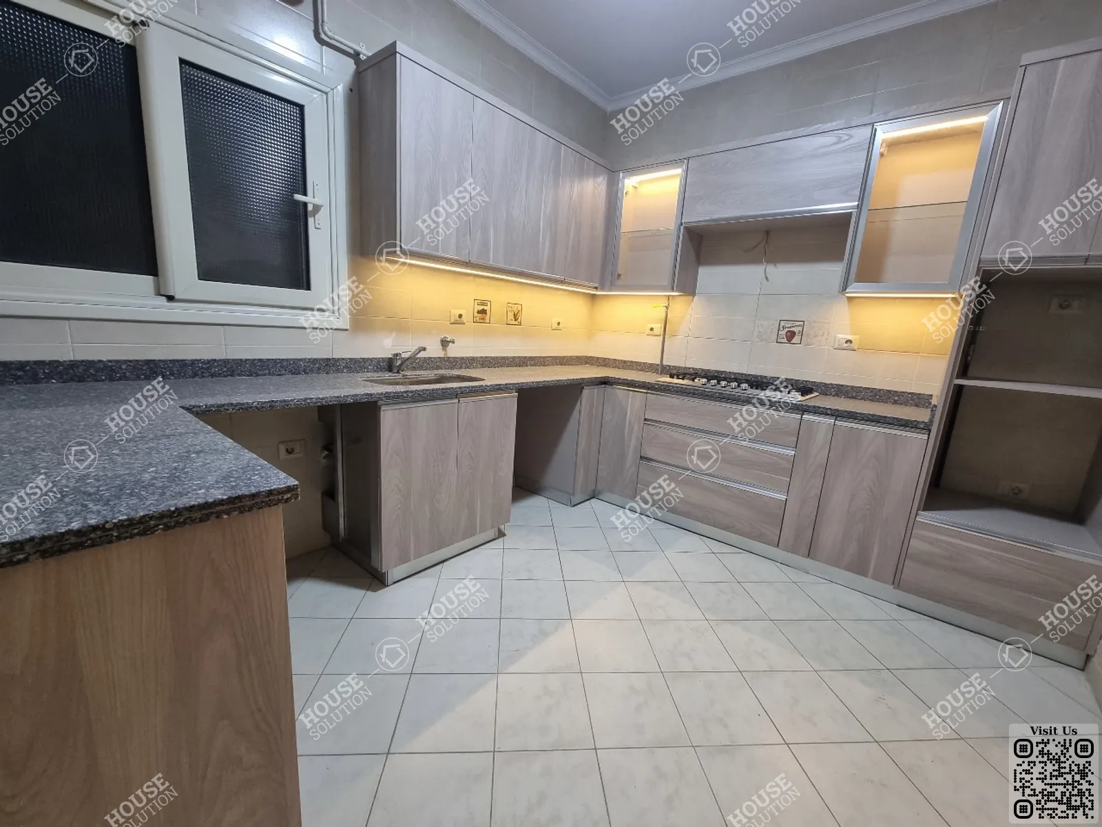 مطبخ	 @ دور ارضي للإيجار في المعادي سرايات المعادي مساحة: 290 م² تتكون من 3 غرفة 3 حمام مفروش مودرن 5 نجوم #5784-2