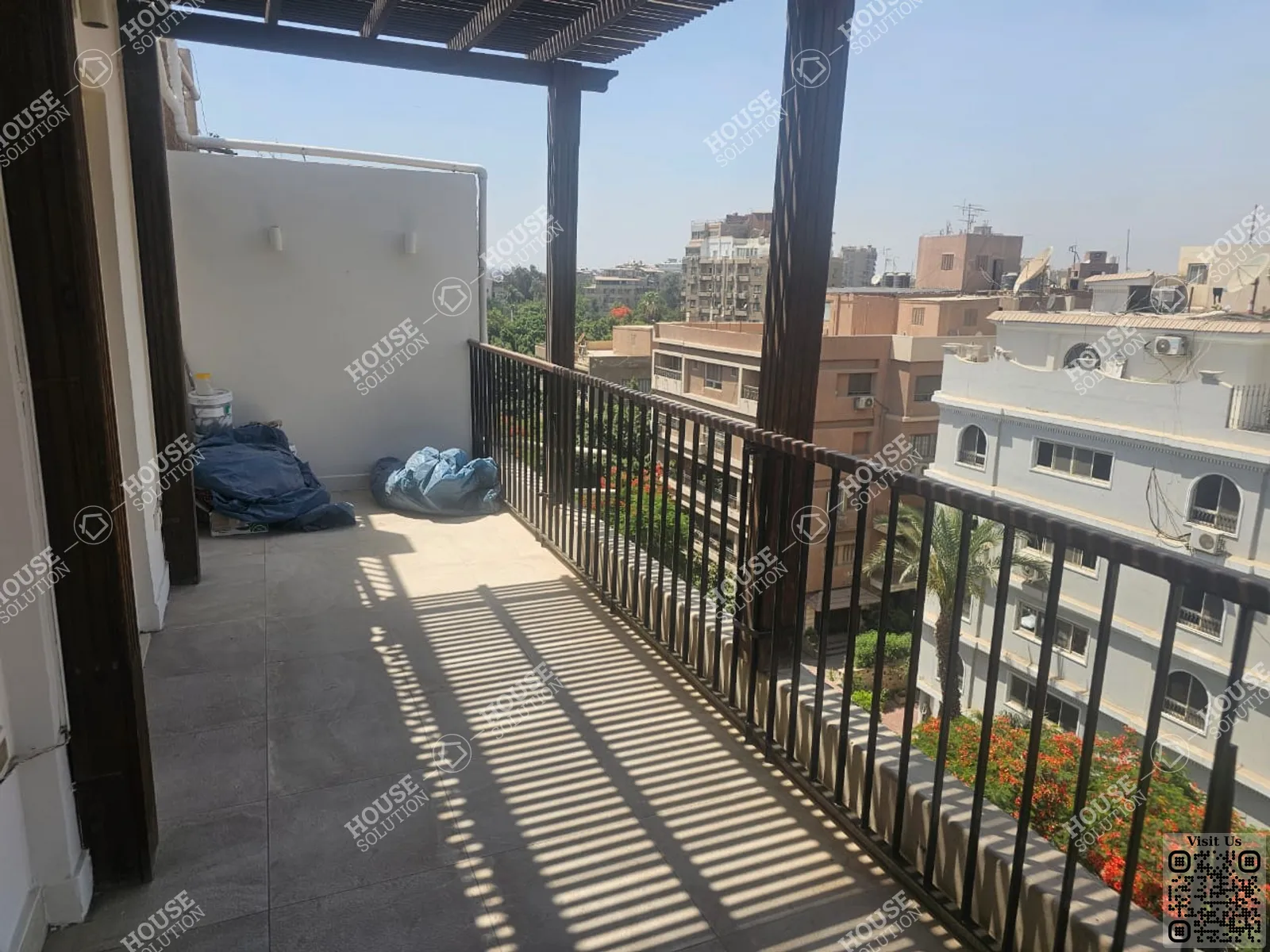 BALCONY  @ Apartments For Rent In Maadi Maadi Degla Area: 185 m² consists of 3 Bedrooms 3 Bathrooms Modern furnished 5 stars #5786-2