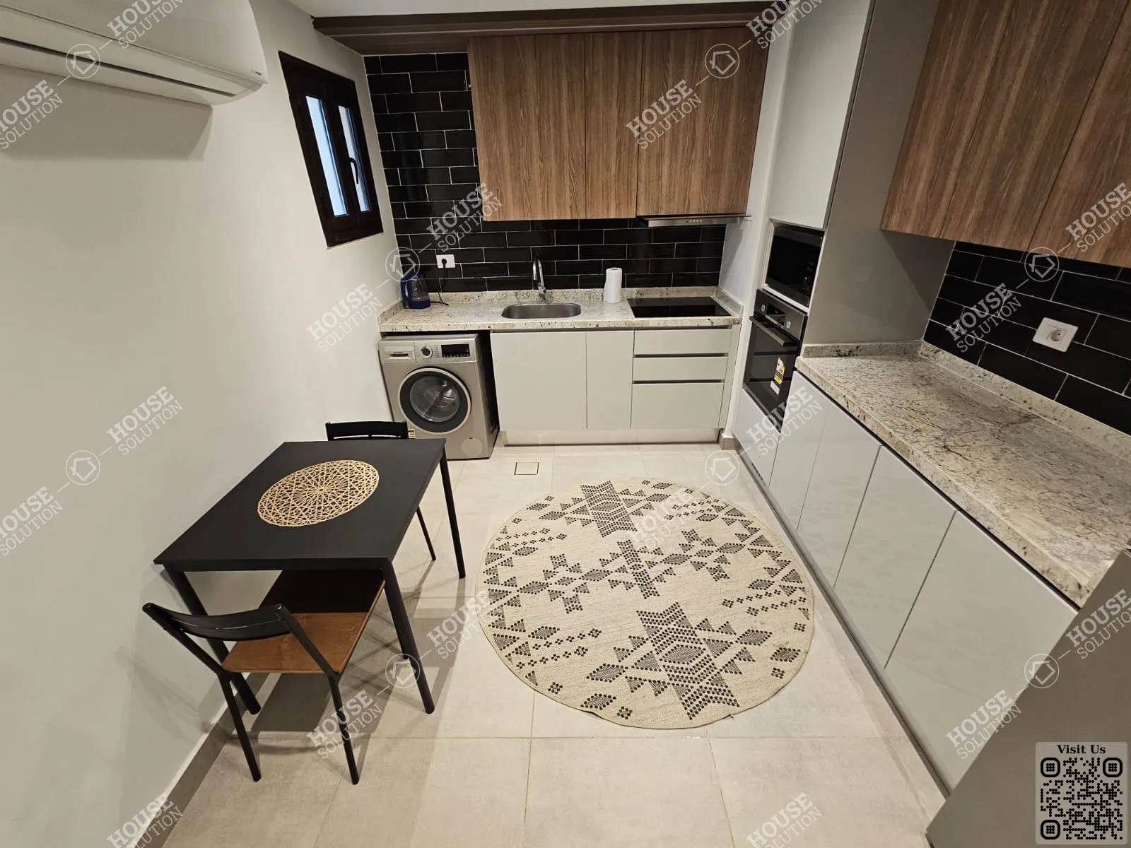 KITCHEN  @ Penthouses For Rent In Maadi Maadi Sarayat Area: 165 m² consists of 3 Bedrooms 4 Bathrooms Modern furnished 5 stars #5790-2