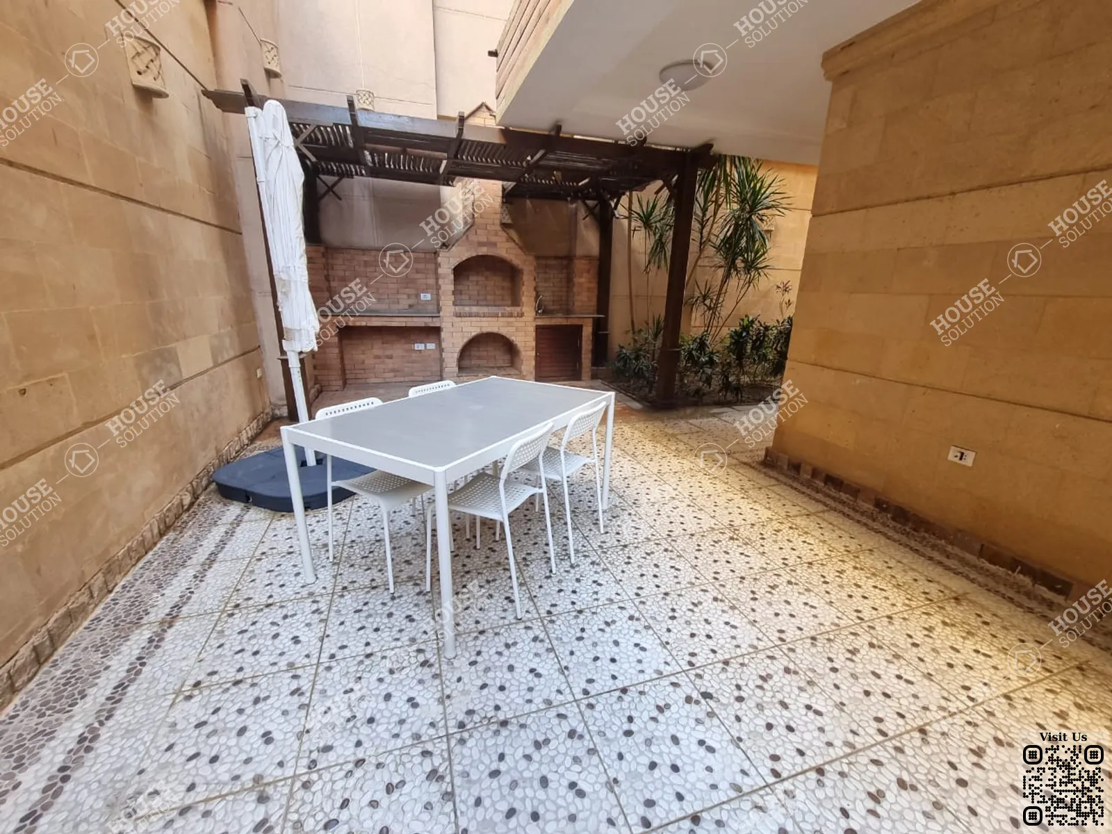 TERRACE  @ Ground Floors For Rent In Maadi Maadi Degla Area: 250 m² consists of 3 Bedrooms 3 Bathrooms Modern furnished 5 stars #5791-2