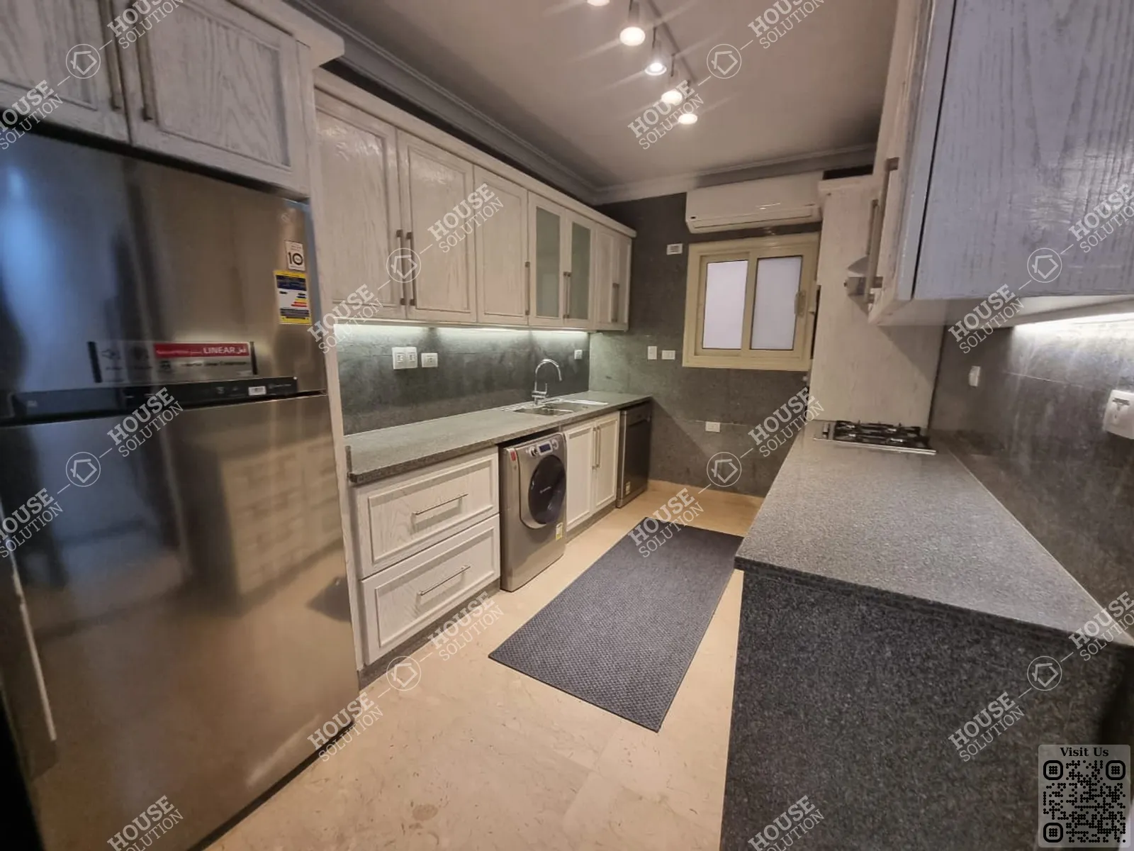 KITCHEN  @ Ground Floors For Rent In Maadi Maadi Degla Area: 250 m² consists of 3 Bedrooms 3 Bathrooms Modern furnished 5 stars #5791-1