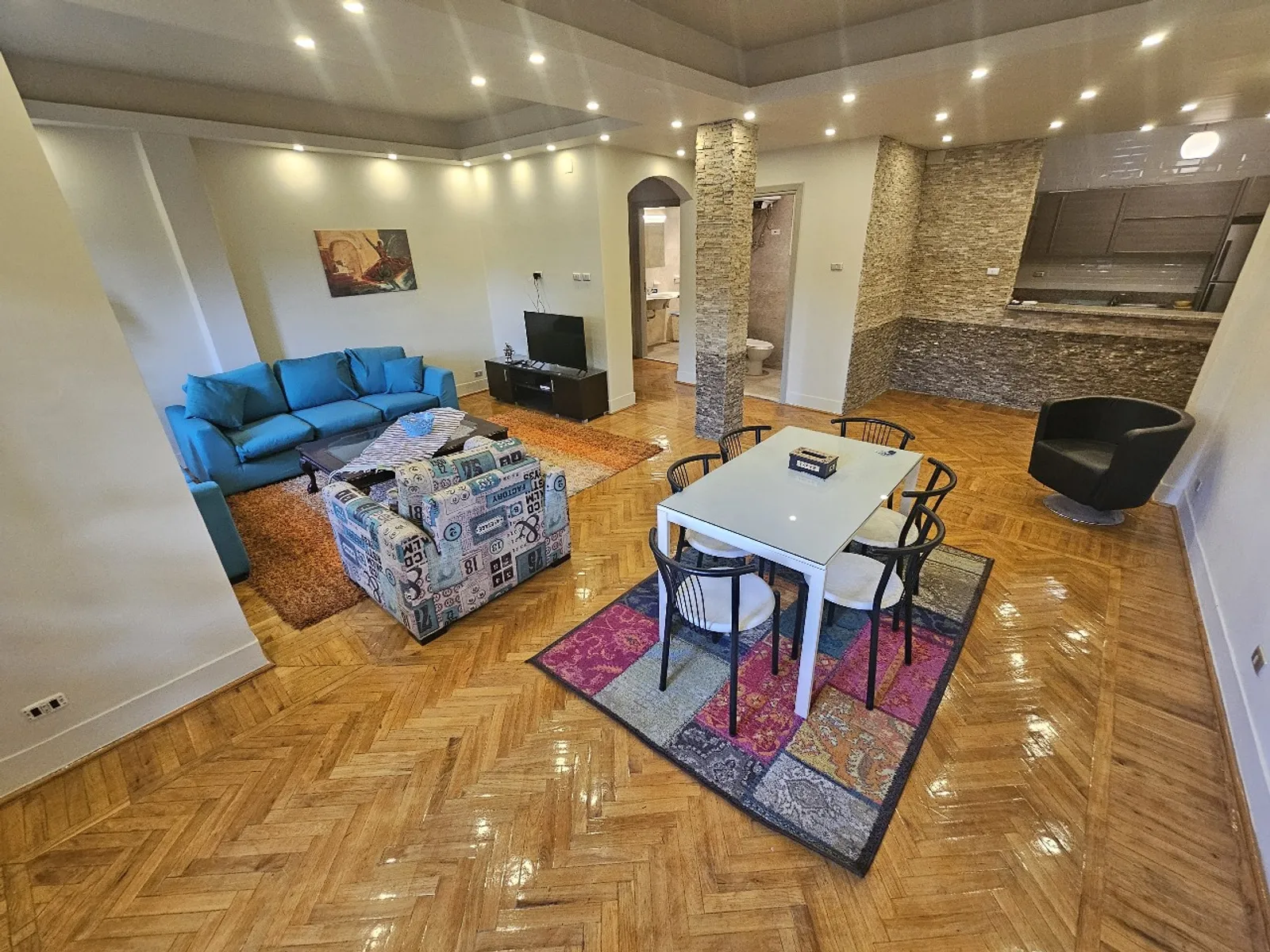 Apartments For Sale In Maadi Maadi Sarayat Area: 120 m² consists of 2 Bedrooms 2 Bathrooms Modern furnished 5 stars #5792