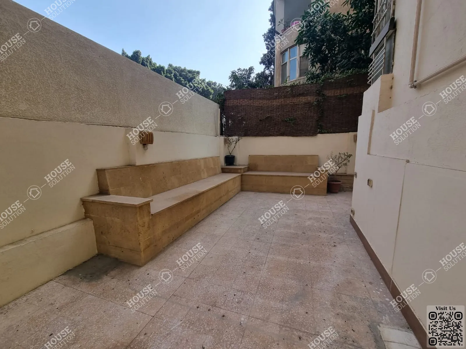 TERRACE  @ Ground Floors For Rent In Maadi Maadi Sarayat Area: 185 m² consists of 3 Bedrooms 2 Bathrooms Semi furnished 5 stars #5793-2