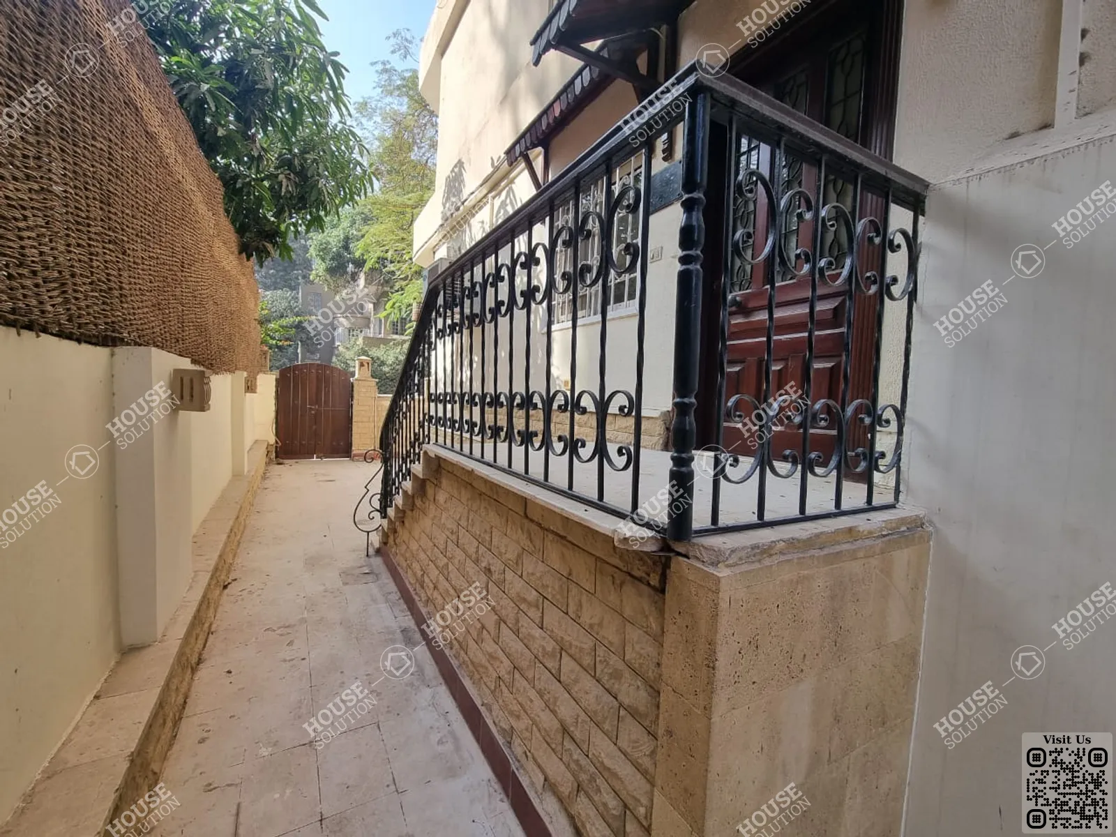 PRIVATE ENTRANCE  @ Ground Floors For Rent In Maadi Maadi Sarayat Area: 185 m² consists of 3 Bedrooms 2 Bathrooms Semi furnished 5 stars #5793-1
