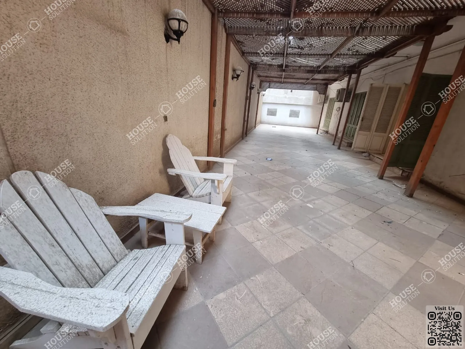 TERRACE  @ Ground Floors For Rent In Maadi Maadi Degla Area: 221 m² consists of 3 Bedrooms 4 Bathrooms Furnished 4 stars #5794-2