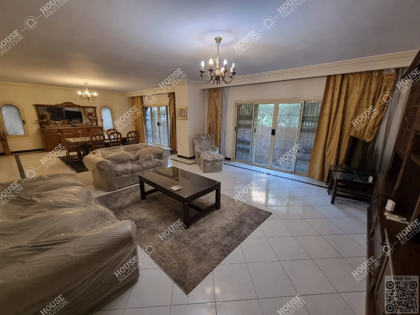 RECEPTION  @ Ground Floors For Rent In Maadi Maadi Degla Area: 221 m² consists of 3 Bedrooms 4 Bathrooms Furnished 4 stars #5794-0