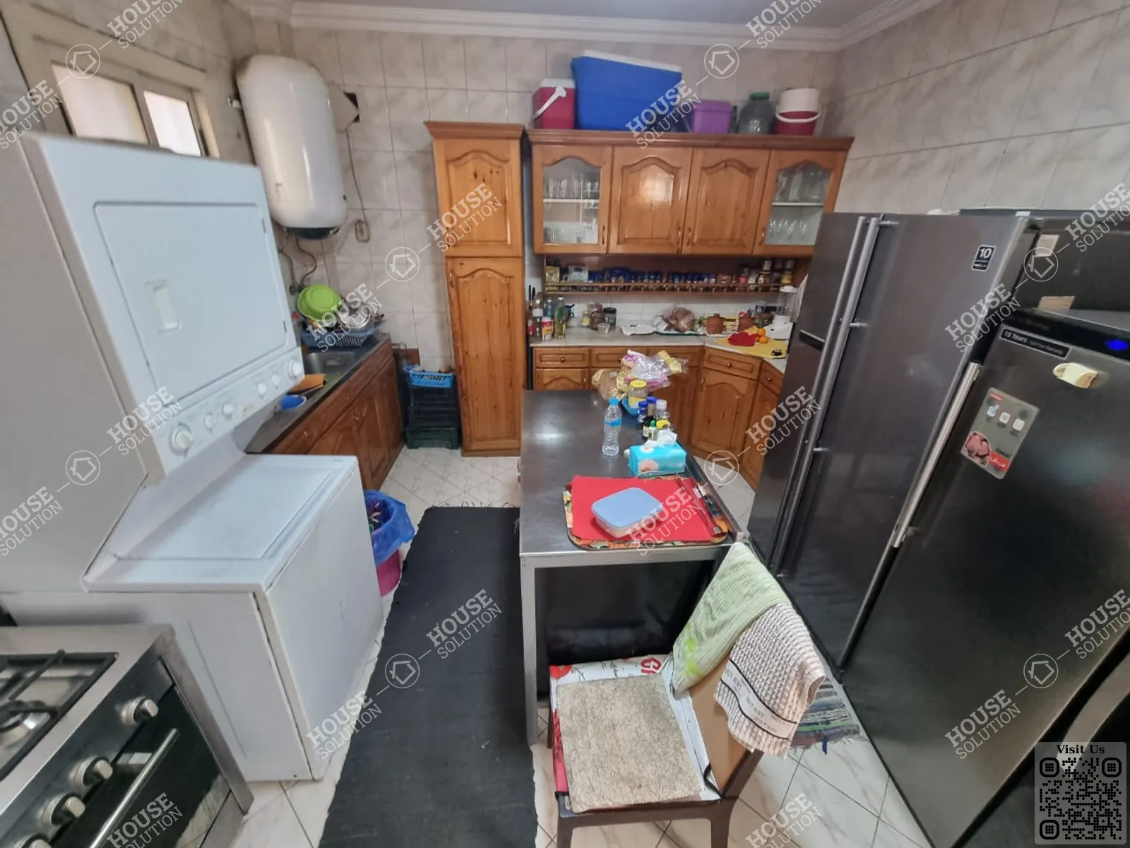 KITCHEN  @ Penthouses For Rent In Maadi Maadi Degla Area: 320 m² consists of 4 Bedrooms 3 Bathrooms Furnished 5 stars #5795-2