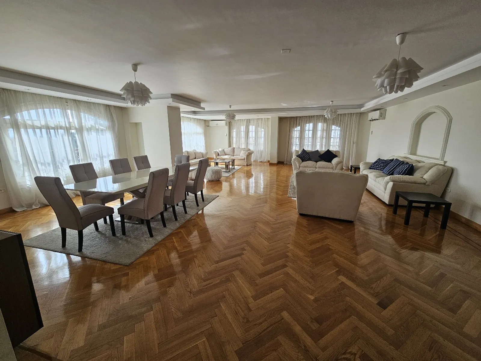 Apartments For Sale In Maadi Maadi Sarayat Area: 320 m² consists of 4 Bedrooms 4 Bathrooms Modern furnished 5 stars #5796