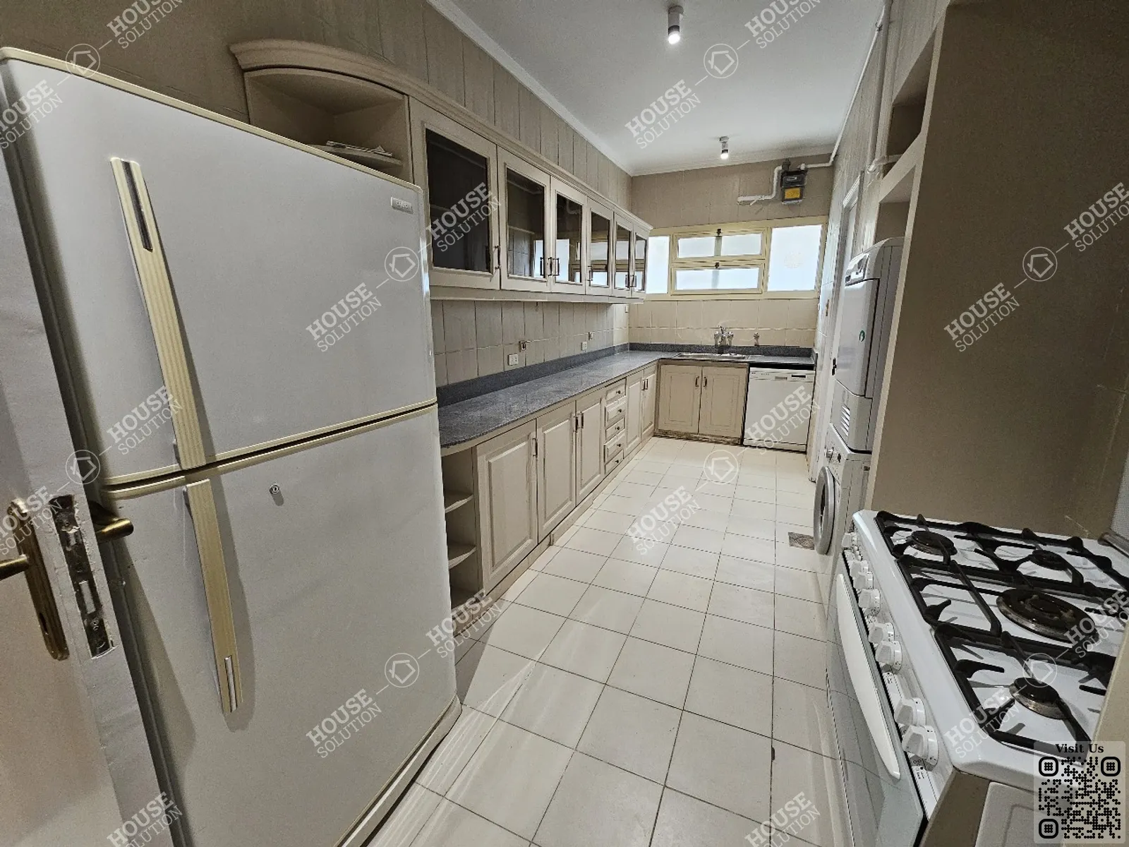 KITCHEN  @ Apartments For Rent In Maadi Maadi Sarayat Area: 220 m² consists of 3 Bedrooms 3 Bathrooms Modern furnished 5 stars #5799-2