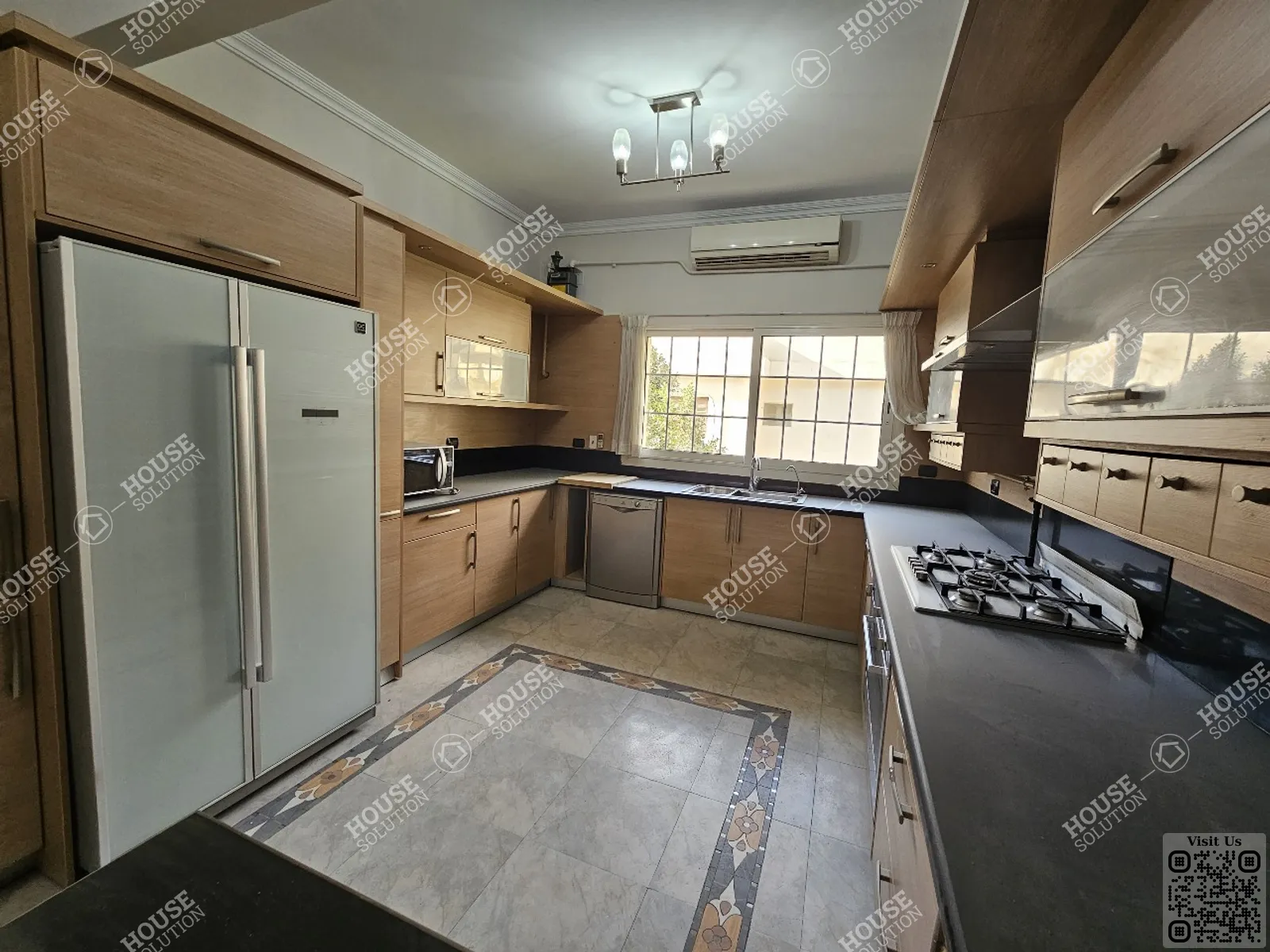 KITCHEN  @ Villas For Rent In Maadi Maadi Sarayat Area: 700 m² consists of 5 Bedrooms 7 Bathrooms Semi furnished 5 stars #5801-2