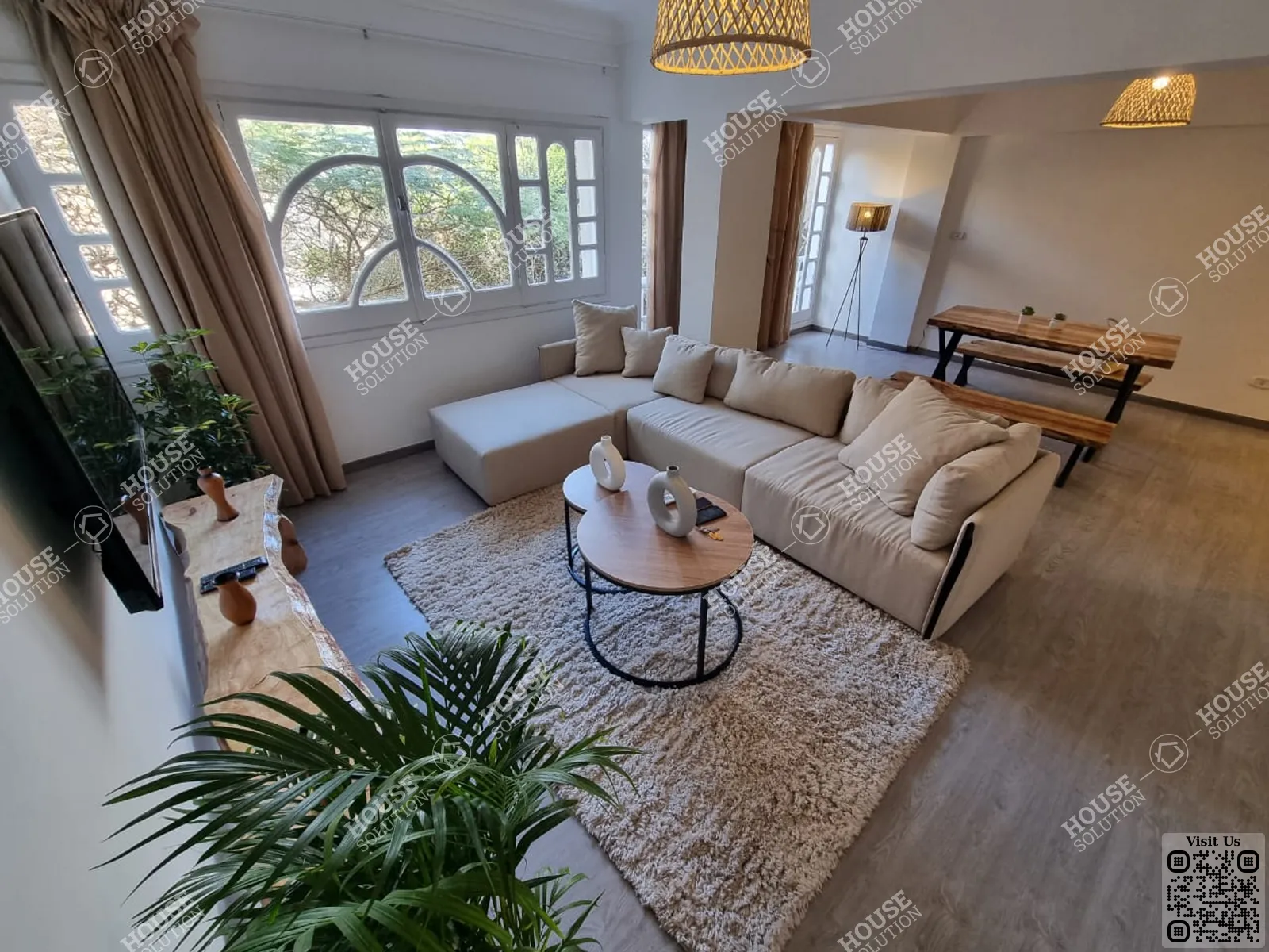 RECEPTION  @ Apartments For Rent In Maadi Maadi Degla Area: 125 m² consists of 2 Bedrooms 1 Bathrooms Modern furnished 5 stars #5805-0