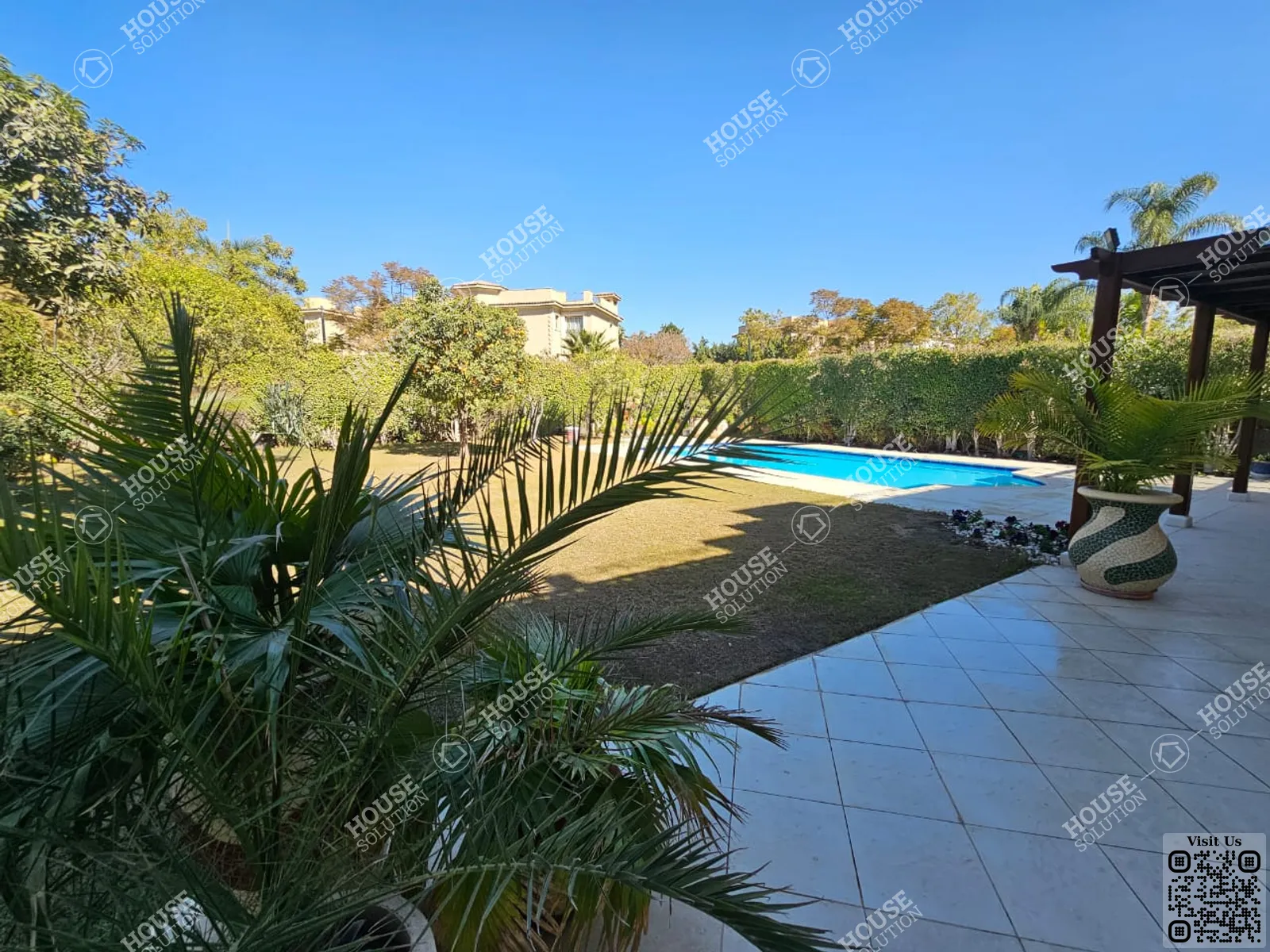 PRIVATE GARDEN  @ Villas For Rent In Katameya katameya Heights Area: 850 m² consists of 4 Bedrooms 5 Bathrooms Semi furnished 5 stars #5809-1