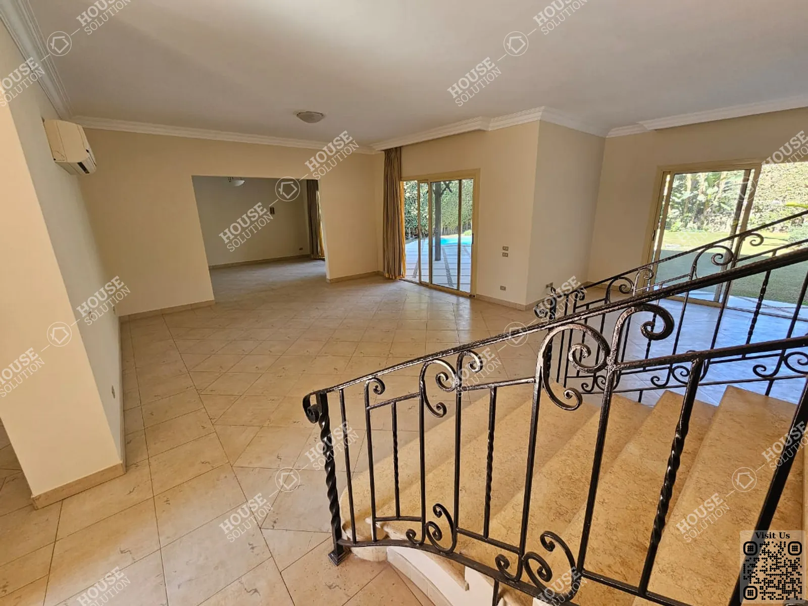 RECEPTION  @ Villas For Rent In Katameya katameya Heights Area: 850 m² consists of 4 Bedrooms 5 Bathrooms Semi furnished 5 stars #5810-2