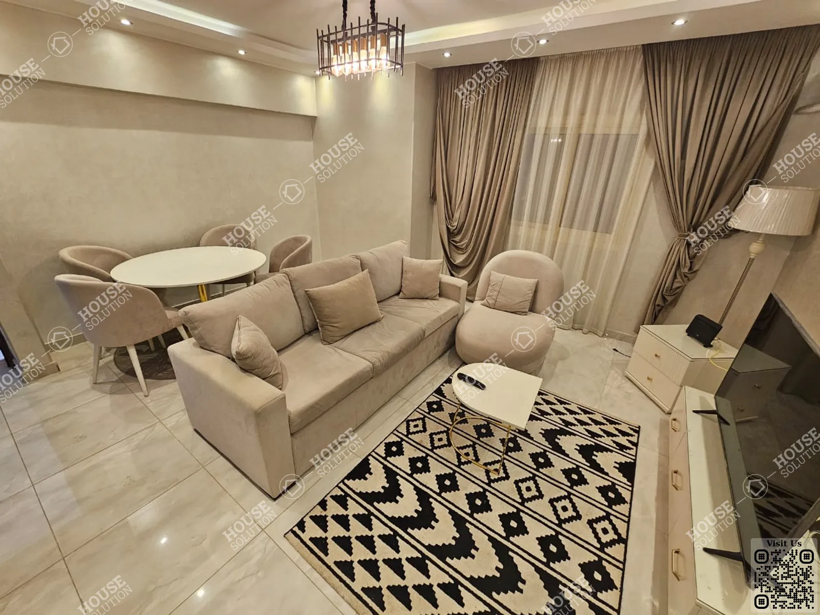 RECEPTION  @ Ground Floors For Rent In Maadi Maadi Degla Area: 110 m² consists of 2 Bedrooms 1 Bathrooms Modern furnished 5 stars #5811-1