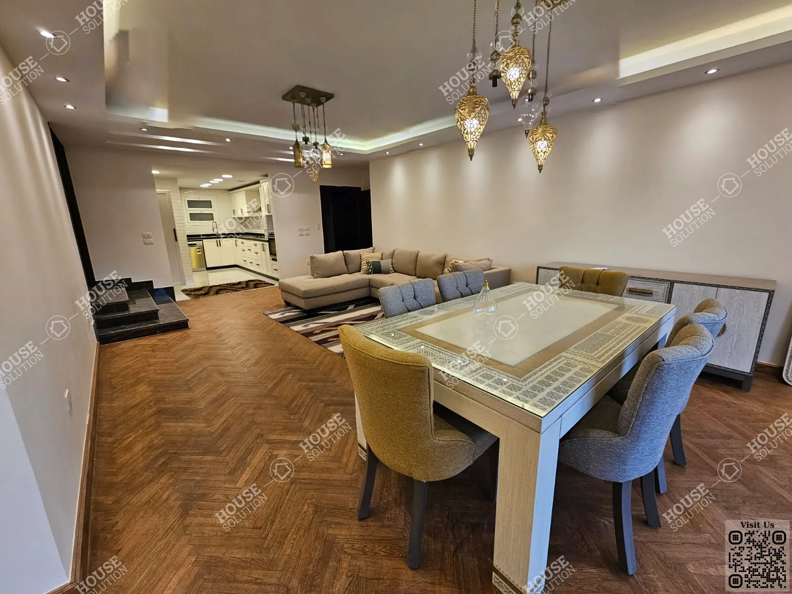 RECEPTION @ Apartments For Rent In Maadi Maadi Sarayat Area: 175 m² consists of 3 Bedrooms 2 Bathrooms Modern furnished 5 stars #5813-0