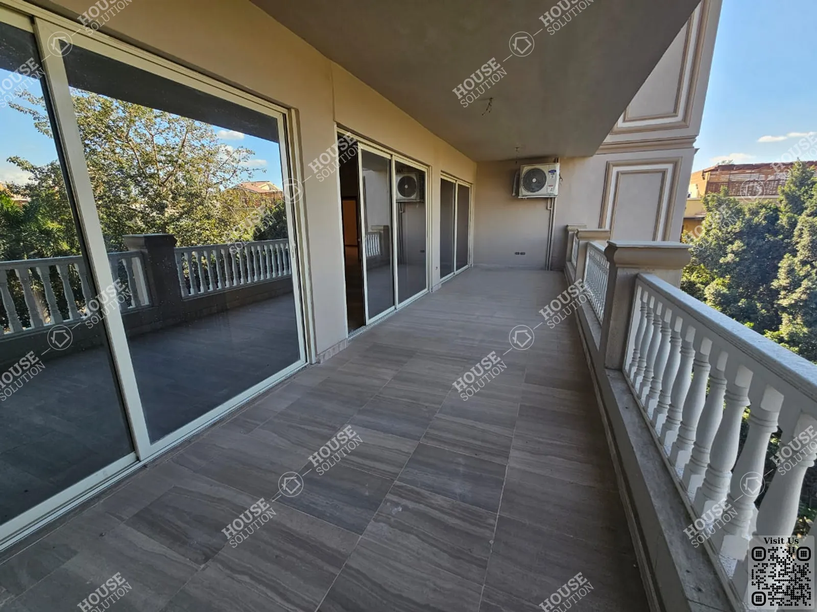 BALCONY  @ Apartments For Rent In Maadi Maadi Sarayat Area: 500 m² consists of 4 Bedrooms 3 Bathrooms Semi furnished 5 stars #5816-2