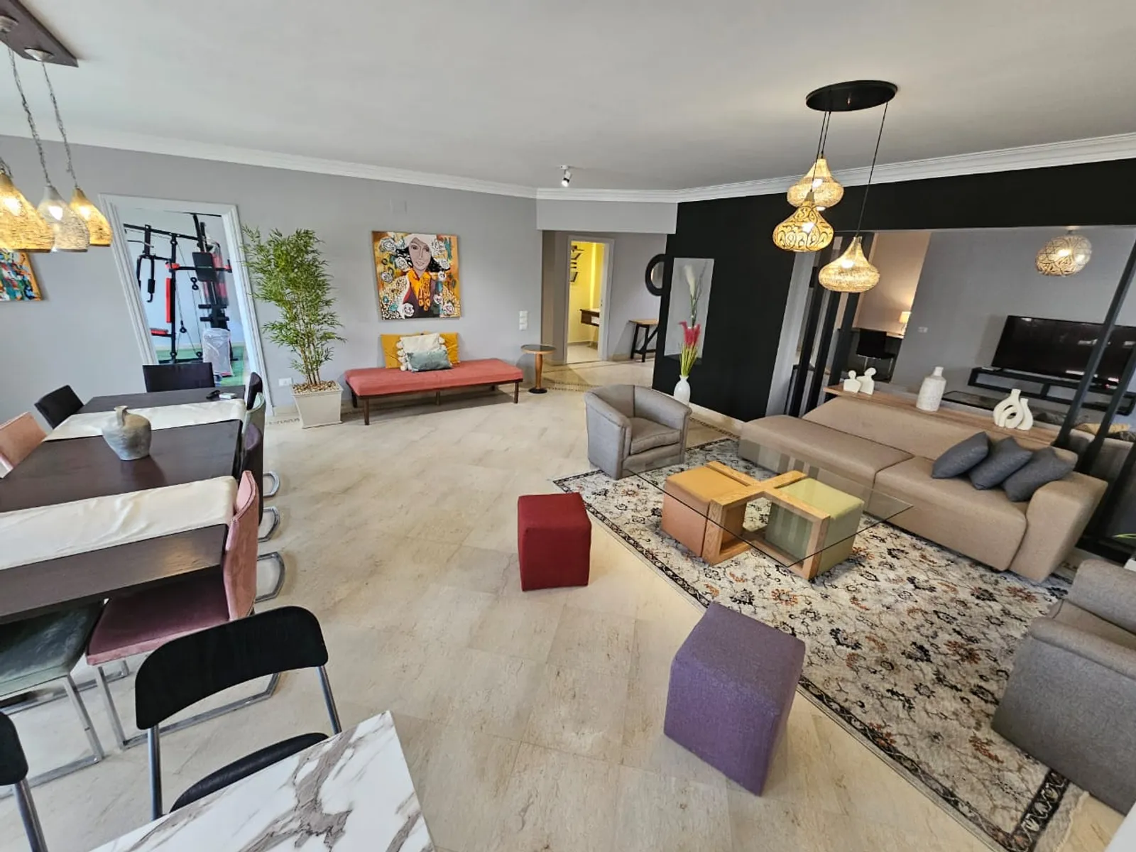 Apartments For Sale In Maadi Maadi Sarayat Area: 320 m² consists of 4 Bedrooms 3 Bathrooms Modern furnished 5 stars #5817