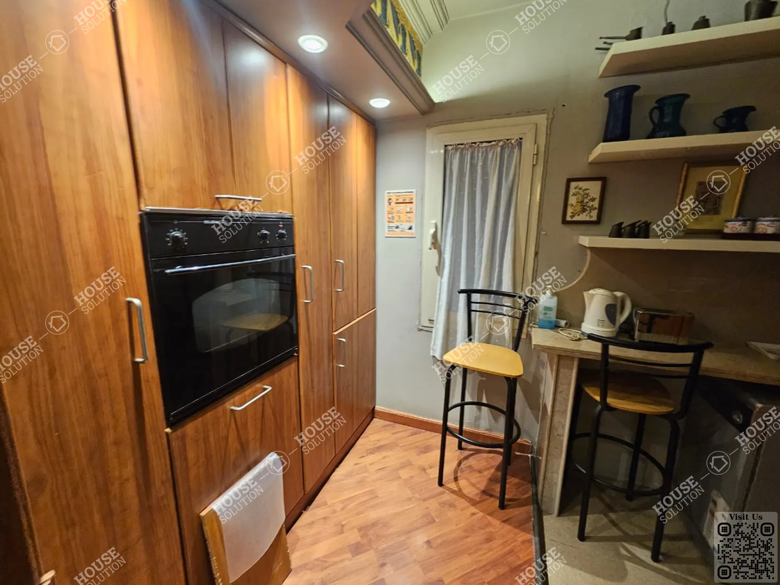 KITCHEN  @ Apartments For Rent In Maadi Maadi Sarayat Area: 125 m² consists of 2 Bedrooms 2 Bathrooms Furnished 5 stars #5819-2