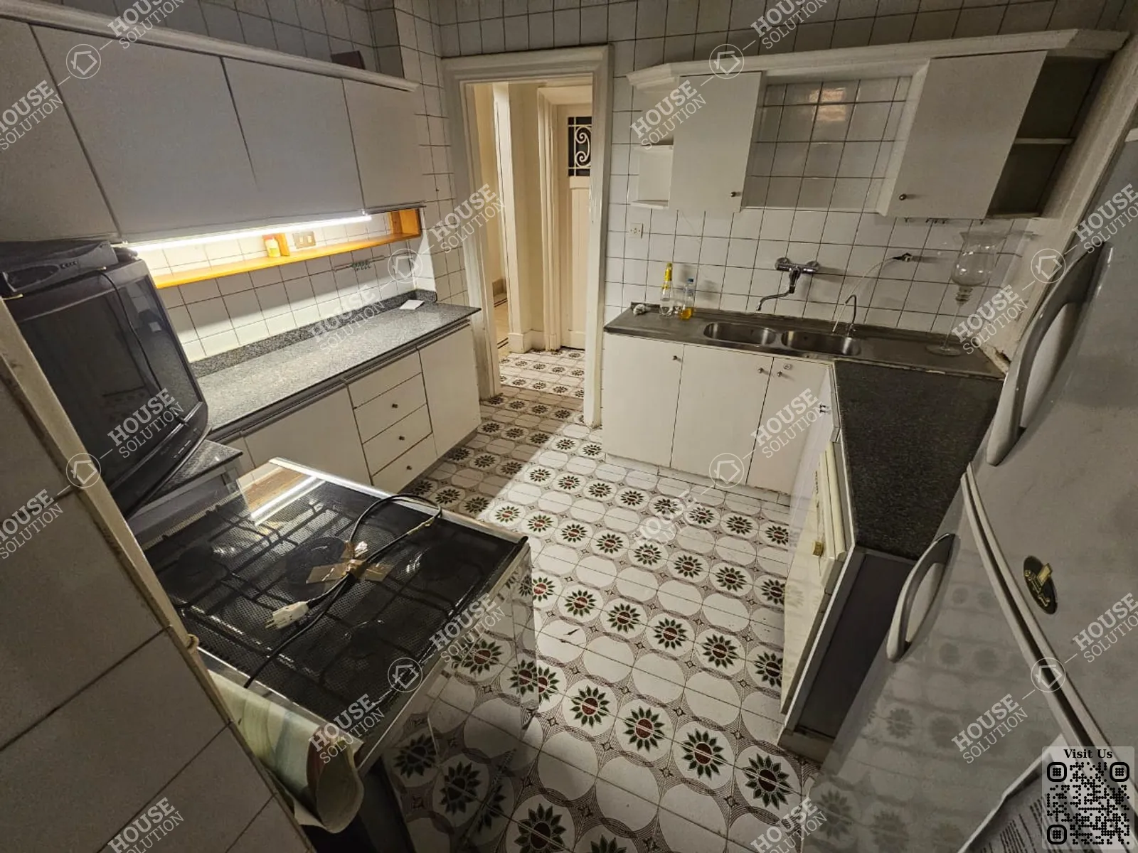 KITCHEN  @ Ground Floors For Rent In Maadi Maadi Sarayat Area: 250 m² consists of 3 Bedrooms 2 Bathrooms Semi furnished 5 stars #5820-2