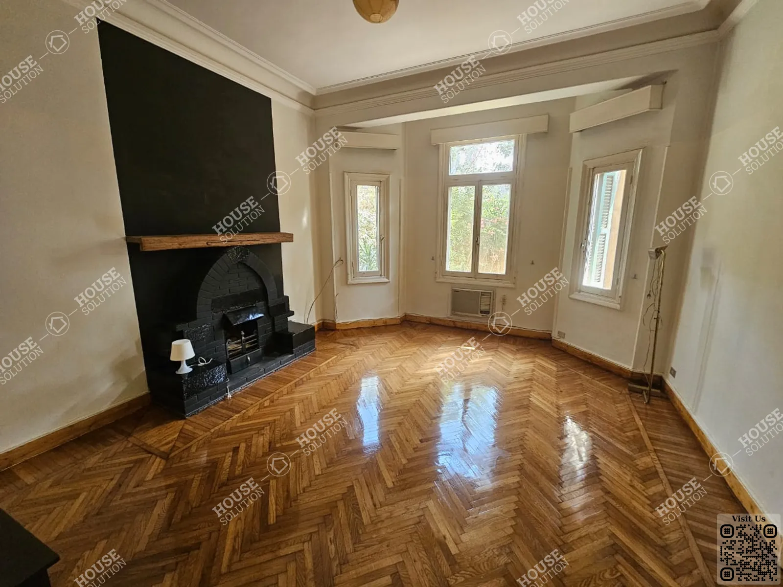 RECEPTION  @ Ground Floors For Rent In Maadi Maadi Sarayat Area: 250 m² consists of 3 Bedrooms 2 Bathrooms Semi furnished 5 stars #5820-1