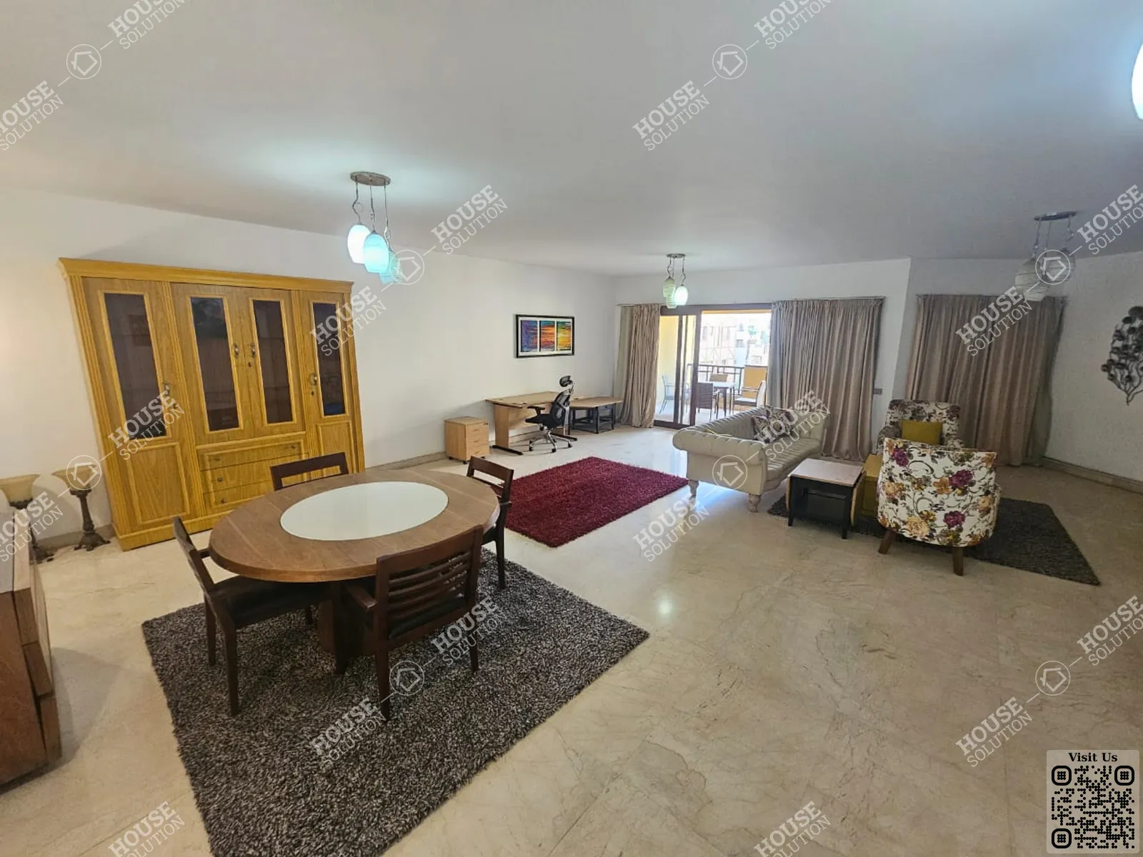 RECEPTION  @ Penthouses For Rent In Maadi Maadi Sarayat Area: 350 m² consists of 3 Bedrooms 3 Bathrooms Modern furnished 5 stars #5823-0