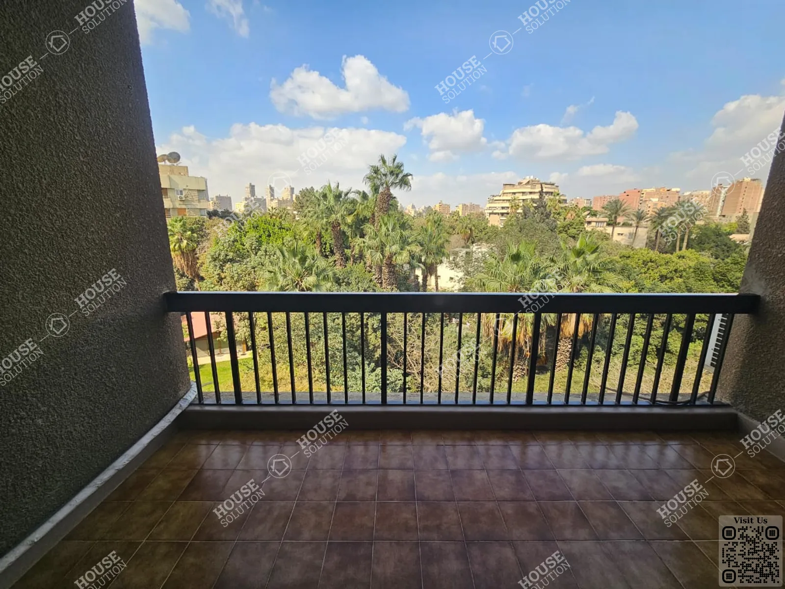 BALCONY @ Apartments For Rent In Maadi Maadi Sarayat Area: 220 m² consists of 3 Bedrooms 3 Bathrooms Furnished 5 stars #5824-1