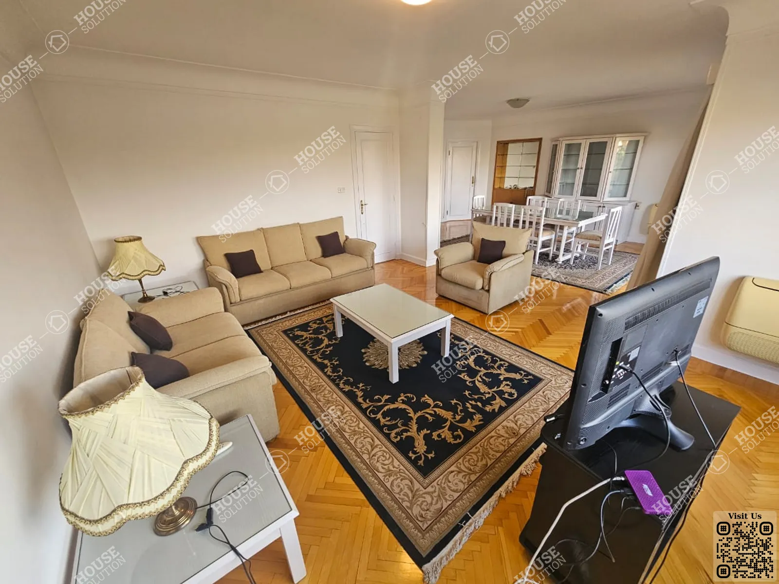 RECEPTION @ Apartments For Rent In Maadi Maadi Sarayat Area: 220 m² consists of 3 Bedrooms 3 Bathrooms Furnished 5 stars #5824-0