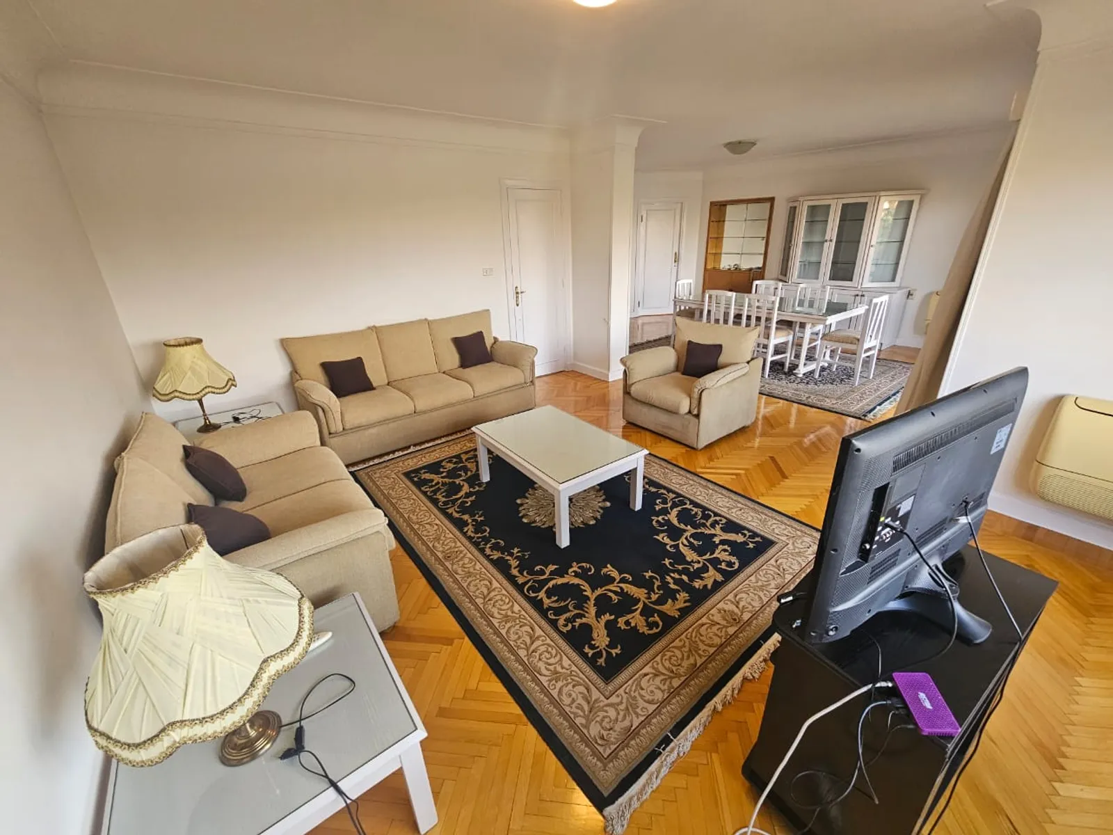 Apartments For Sale In Maadi Maadi Sarayat Area: 220 m² consists of 3 Bedrooms 3 Bathrooms Furnished 5 stars #5824