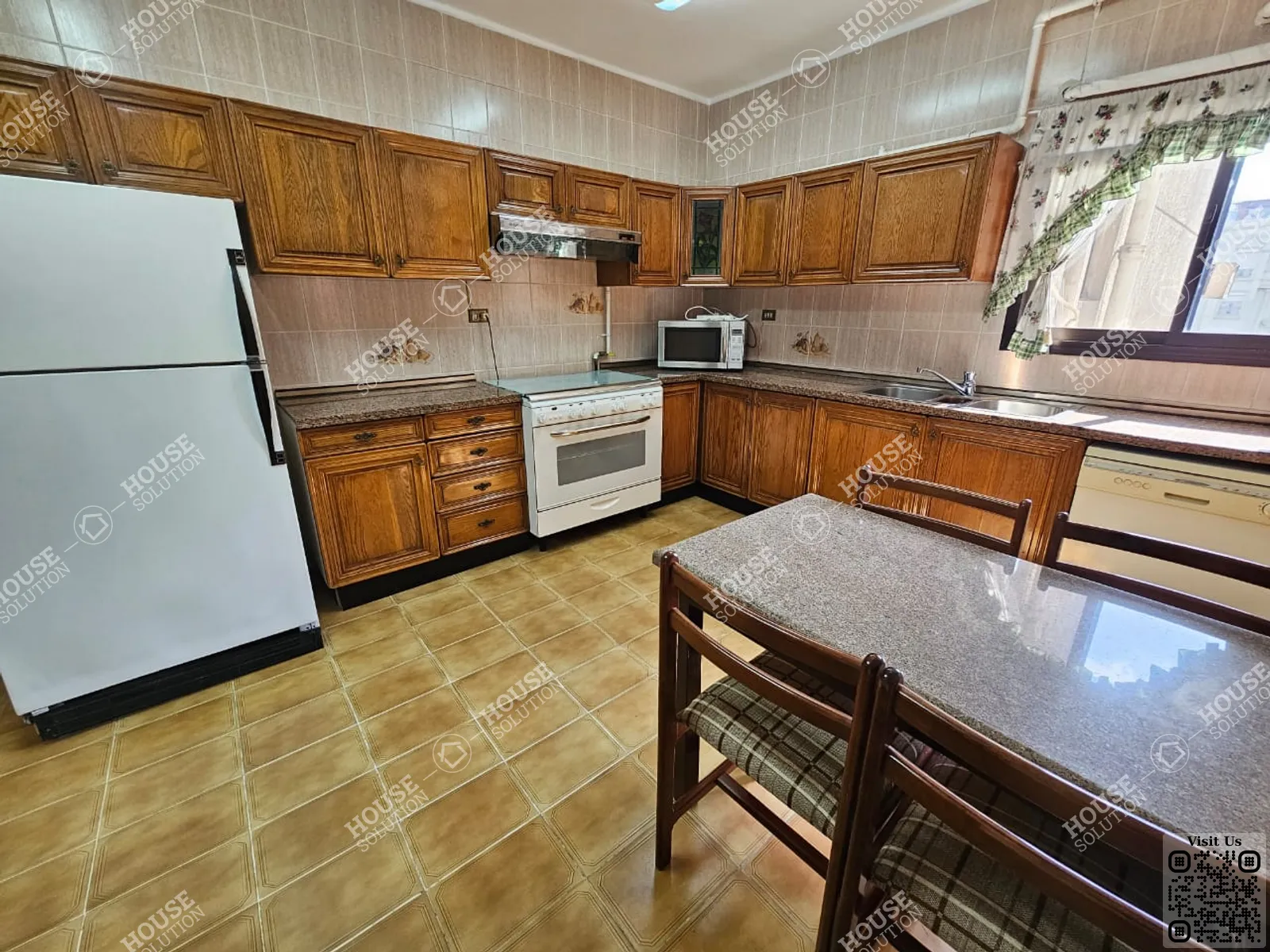 KITCHEN @ Apartments For Rent In Maadi Maadi Sarayat Area: 220 m² consists of 4 Bedrooms 3 Bathrooms Furnished 5 stars #5825-2