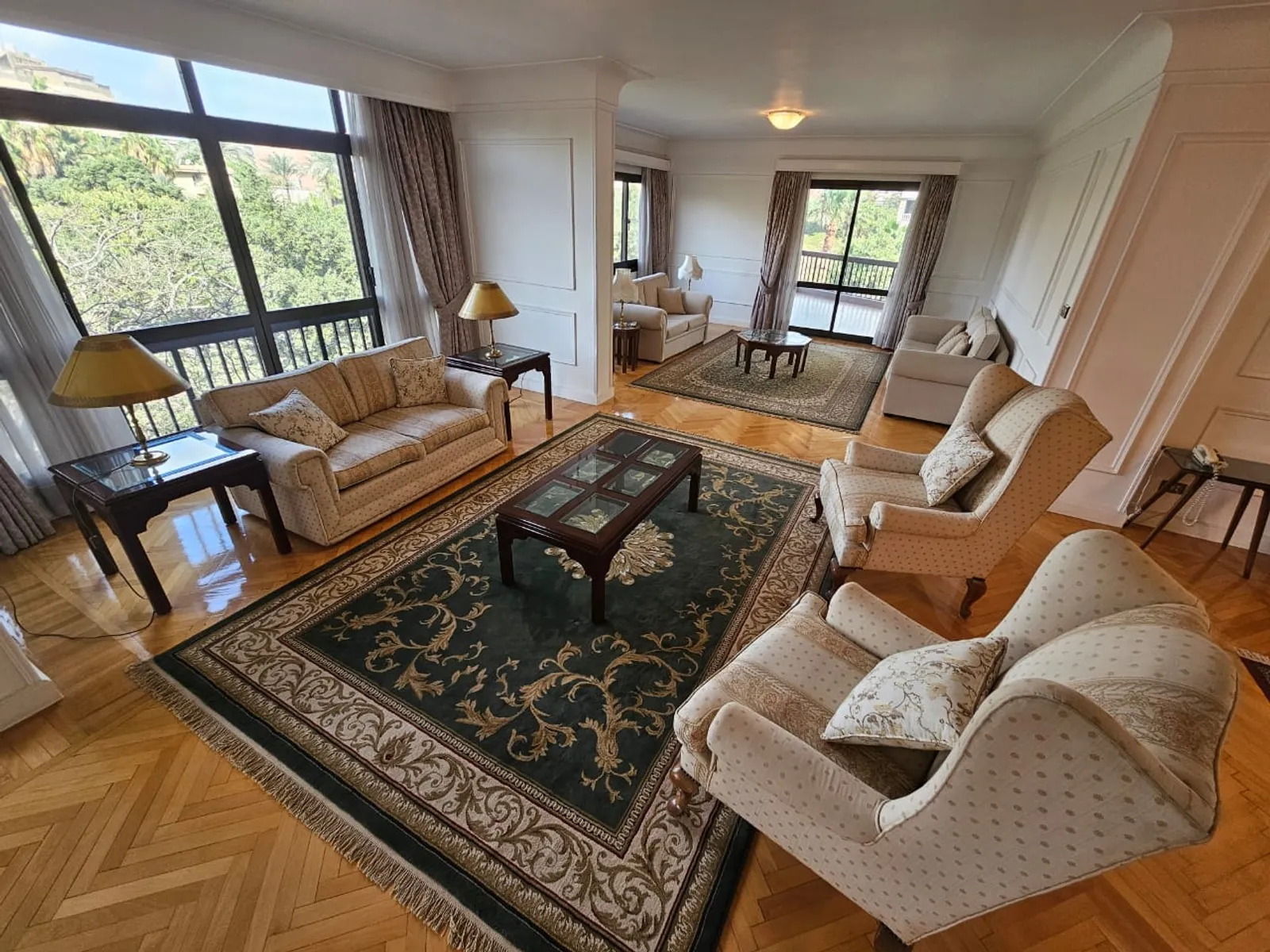 Apartments For Sale In Maadi Maadi Sarayat Area: 220 m² consists of 4 Bedrooms 3 Bathrooms Furnished 5 stars #5825