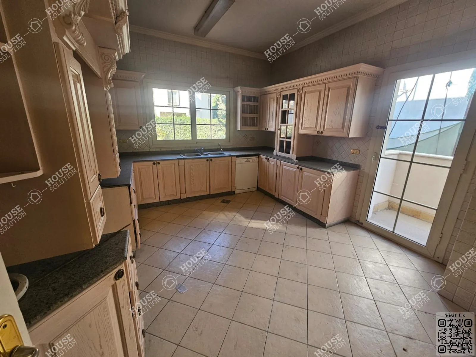 KITCHEN  @ Villas For Rent In Katameya katameya Heights Area: 750 m² consists of 5 Bedrooms 7 Bathrooms Semi furnished 5 stars #5831-2