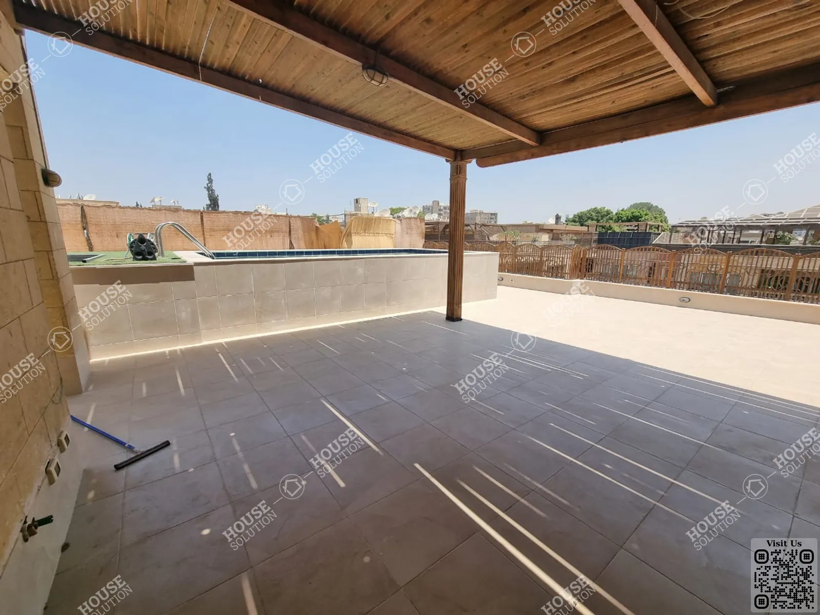 PRIVATE SWIMMING POOL  @ Penthouses For Rent In Maadi Maadi Sarayat Area: 500 m² consists of 4 Bedrooms 5 Bathrooms Semi furnished 5 stars #5844-0