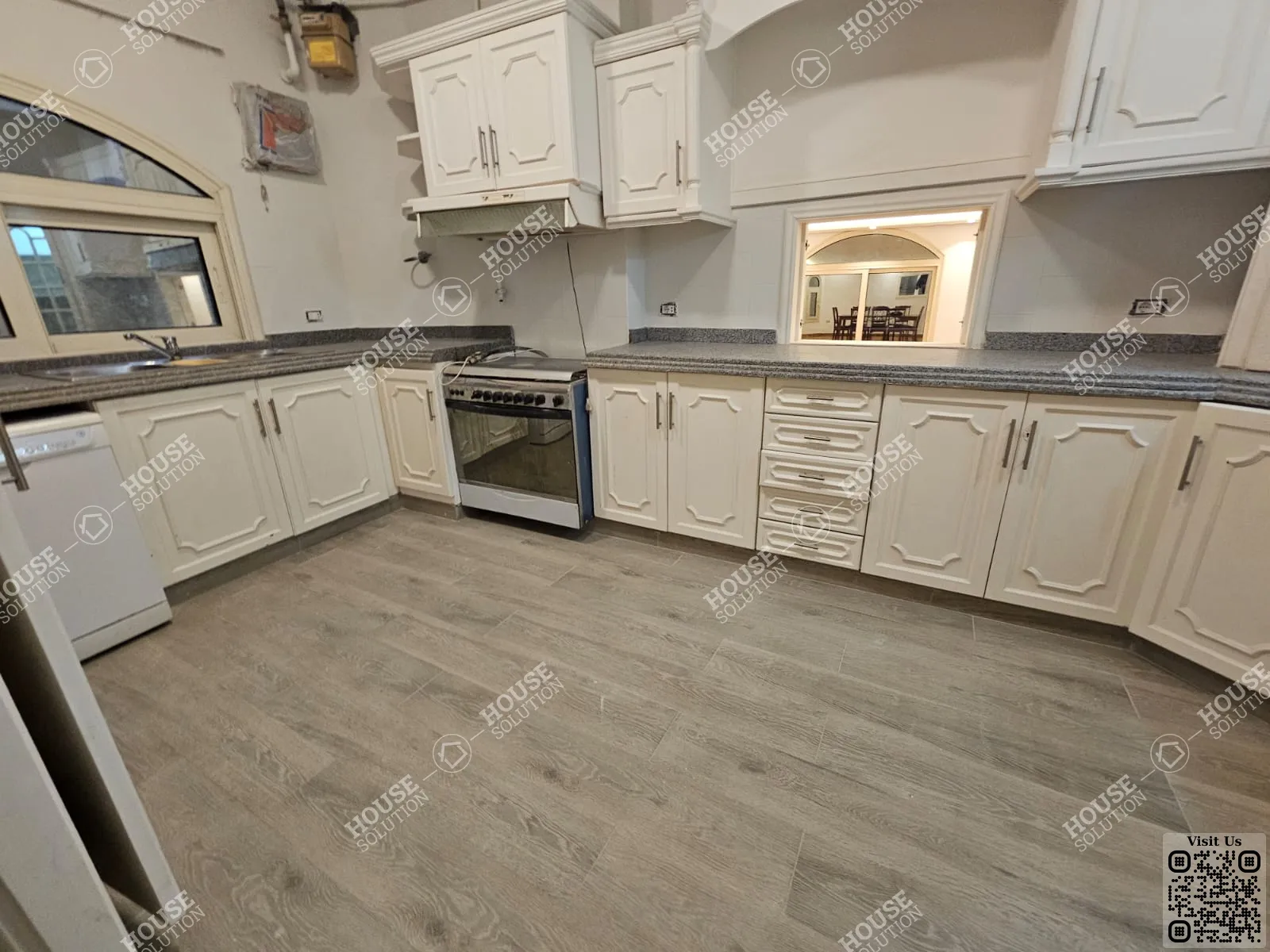 KITCHEN @ Apartments For Rent In Maadi Maadi Degla Area: 320 m² consists of 4 Bedrooms 3 Bathrooms Semi furnished 5 stars #5845-1