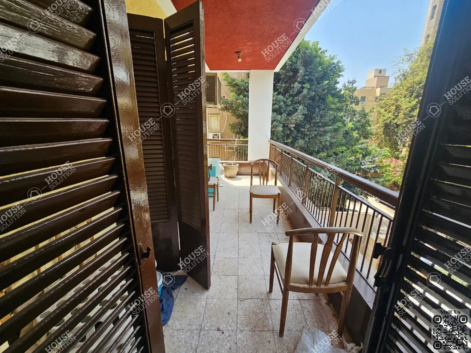 BALCONY @ Apartments For Rent In Maadi Maadi Sarayat Area: 125 m² consists of 2 Bedrooms 2 Bathrooms Furnished 5 stars #5847-1