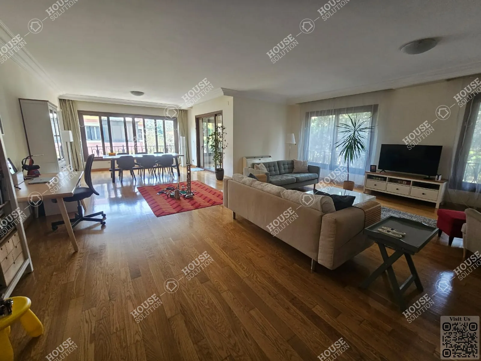 RECEPTION @ Duplexes For Rent In Maadi Maadi Sarayat Area: 300 m² consists of 4 Bedrooms 4 Bathrooms Modern furnished 5 stars #5848-0