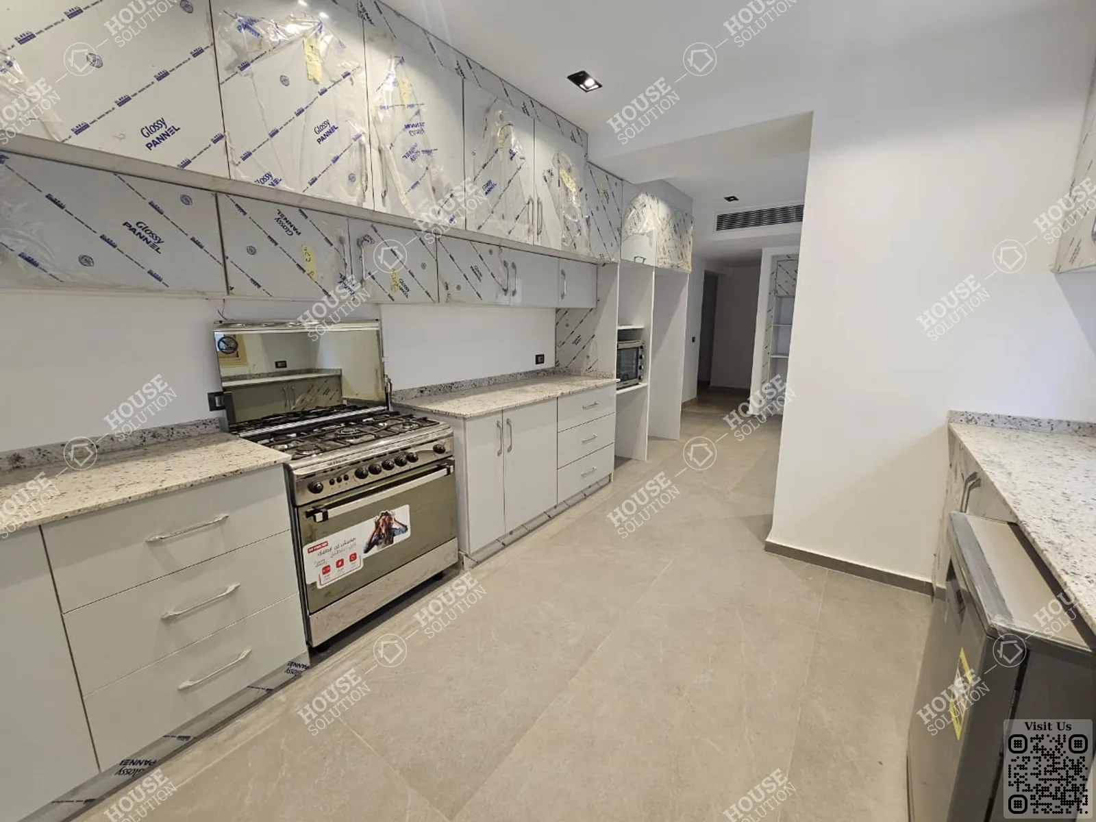 KITCHEN @ Apartments For Rent In Maadi Maadi Sarayat Area: 450 m² consists of 5 Bedrooms 3 Bathrooms Semi furnished 5 stars #5850-2