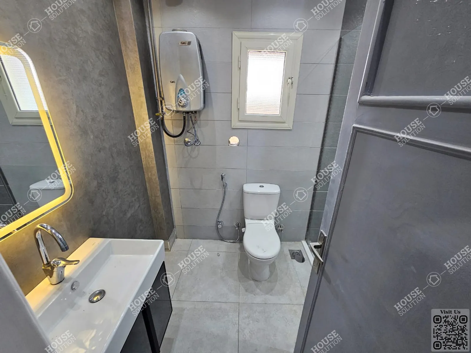 BATHROOM @ Apartments For Rent In Maadi Maadi Degla Area: 110 m² consists of 2 Bedrooms 1 Bathrooms Modern furnished 5 stars #5853-2