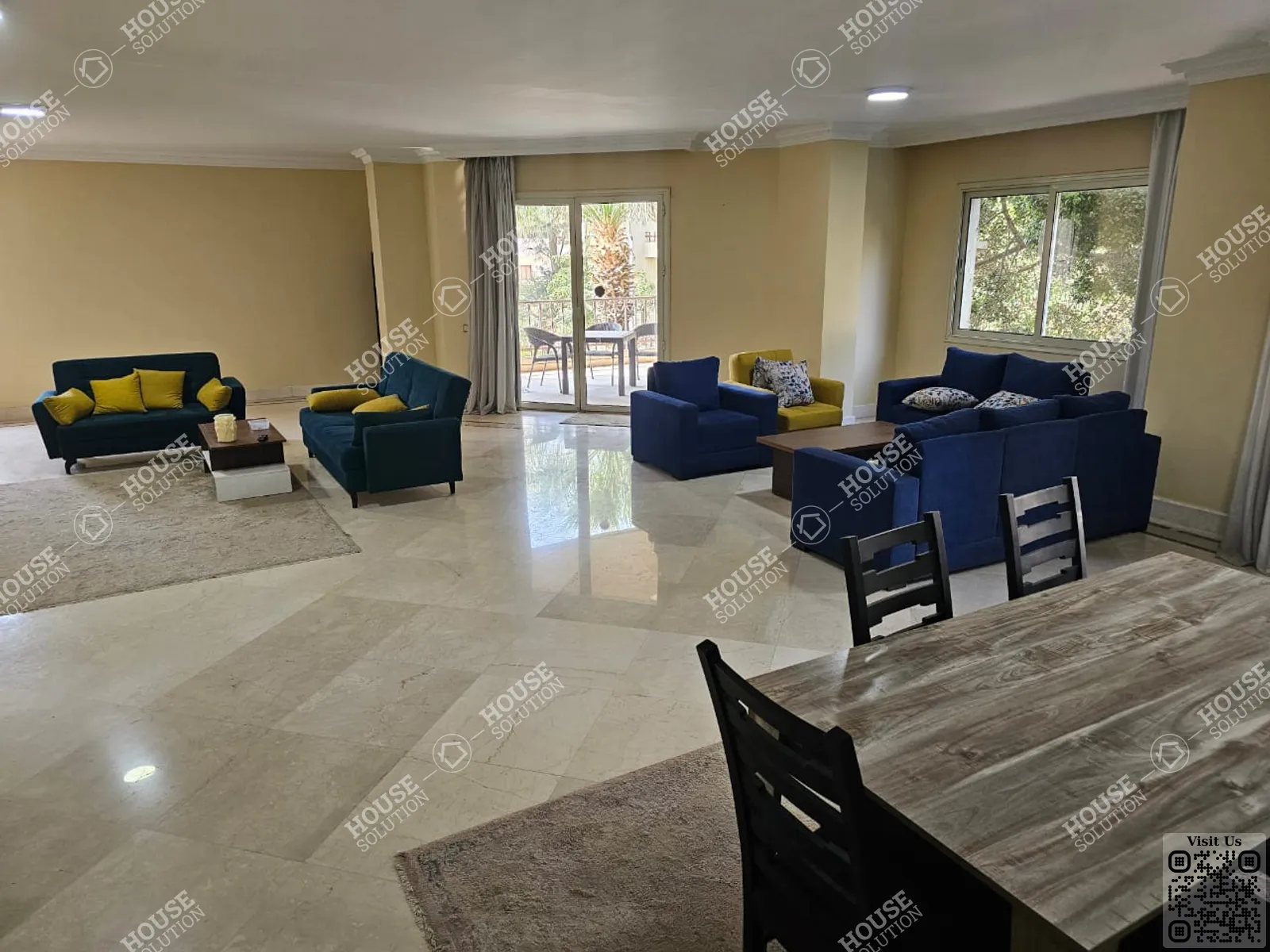 RECEPTION  @ Duplexes For Rent In Maadi Maadi Sarayat Area: 350 m² consists of 3 Bedrooms 3 Bathrooms Modern furnished 5 stars #5856-0