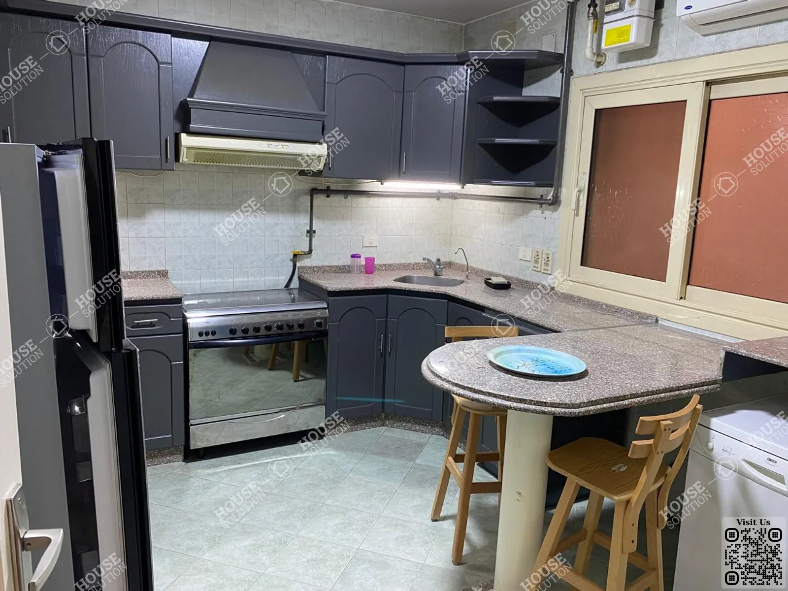 KITCHEN @ Apartments For Rent In Maadi Maadi Sarayat Area: 265 m² consists of 3 Bedrooms 3 Bathrooms Modern furnished 5 stars #5860-2