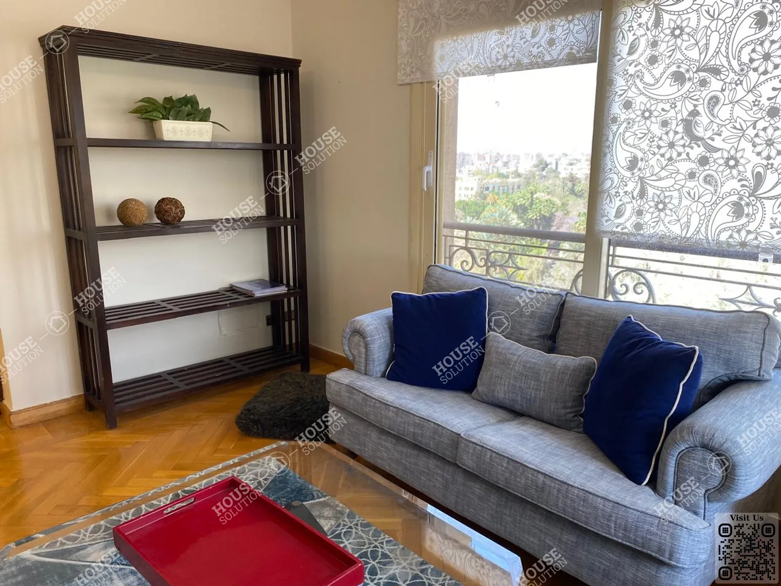 RECEPTION @ Apartments For Rent In Maadi Maadi Sarayat Area: 265 m² consists of 3 Bedrooms 3 Bathrooms Modern furnished 5 stars #5860-1