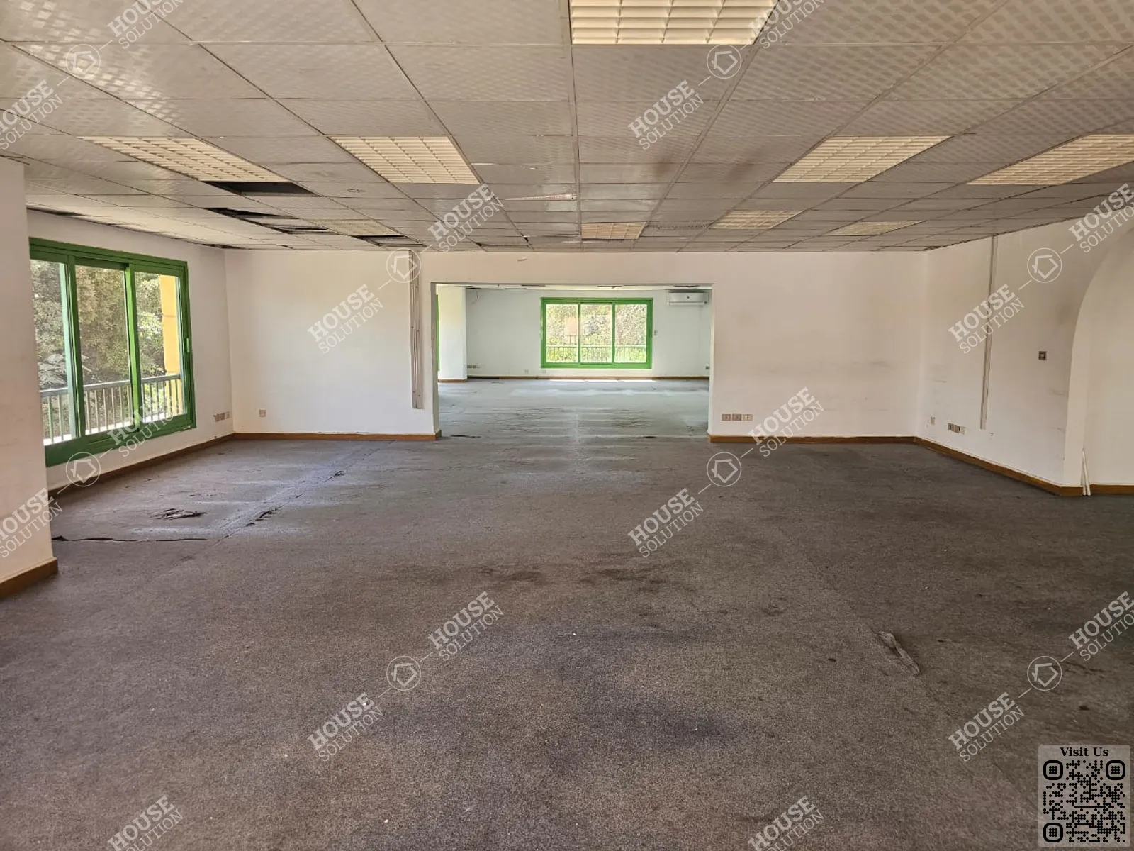 غرفة الاستقبال @ مقرات اداريه للإيجار في المعادي سرايات المعادي مساحة: 700 م² تتكون من 8 غرفة 2 حمام نصف مفروش 5 نجوم #5862-2