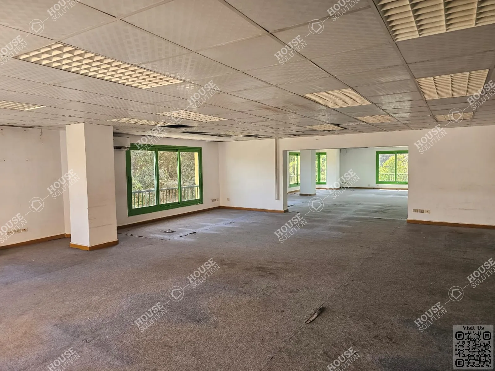 غرفة الاستقبال @ مقرات اداريه للإيجار في المعادي سرايات المعادي مساحة: 700 م² تتكون من 8 غرفة 2 حمام نصف مفروش 5 نجوم #5862-0