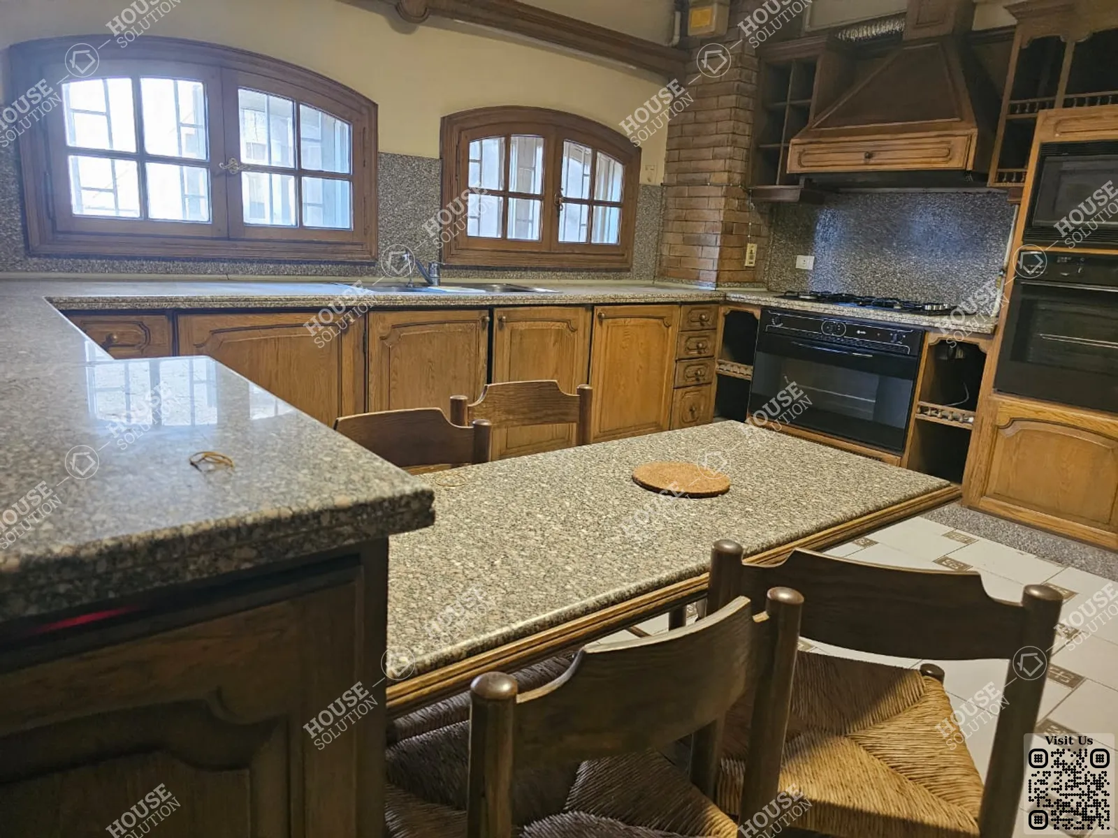 KITCHEN @ Apartments For Rent In Maadi Maadi Degla Area: 285 m² consists of 3 Bedrooms 3 Bathrooms Modern furnished 5 stars #5863-2