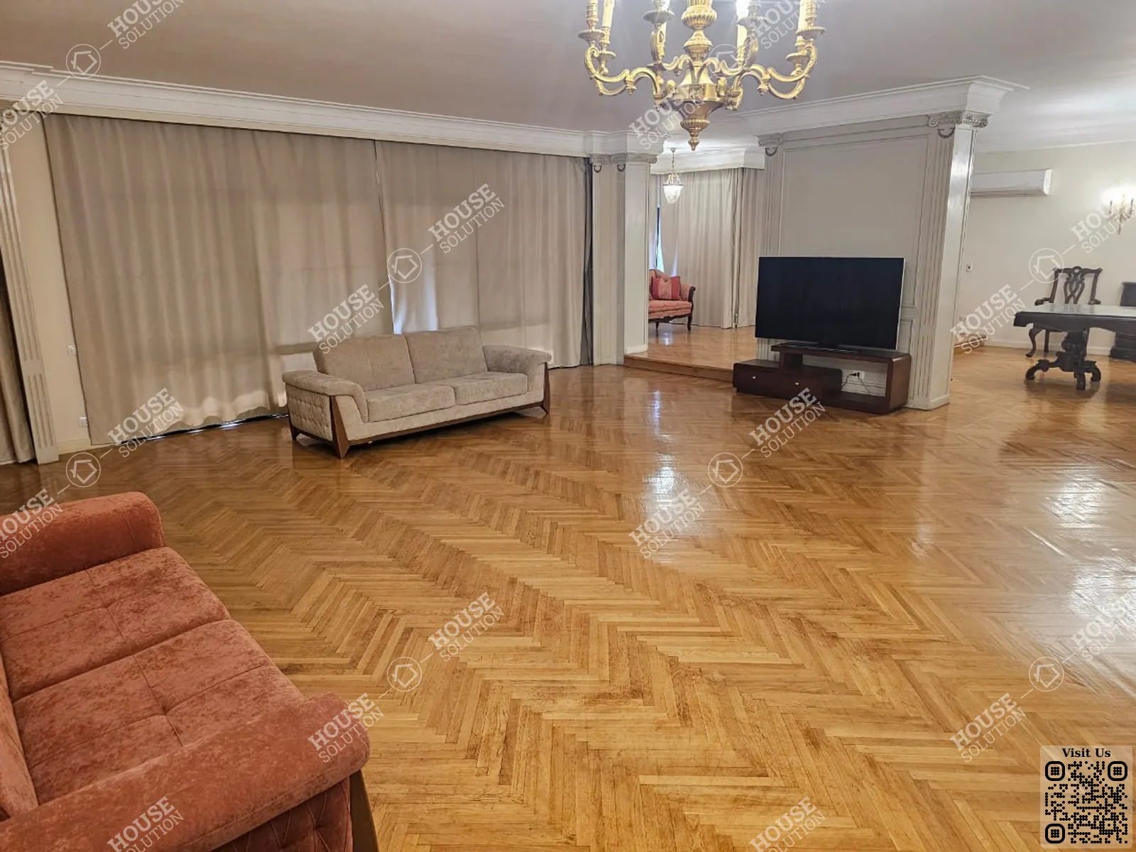 RECEPTION @ Apartments For Rent In Maadi Maadi Degla Area: 285 m² consists of 3 Bedrooms 3 Bathrooms Modern furnished 5 stars #5863-1